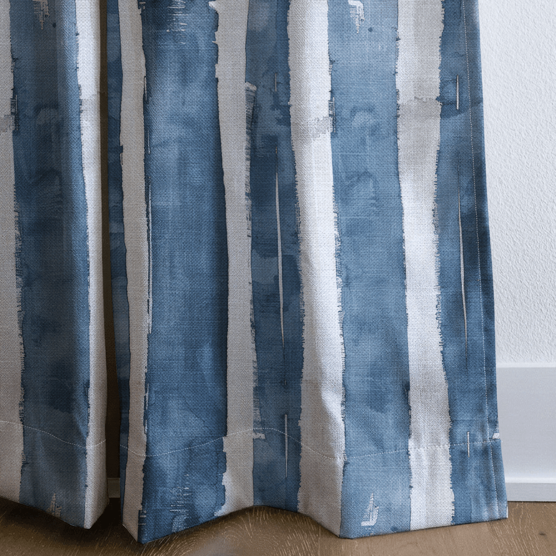 Blue Rhapsody - Drapery - Benton Lane Home - Lemon Park