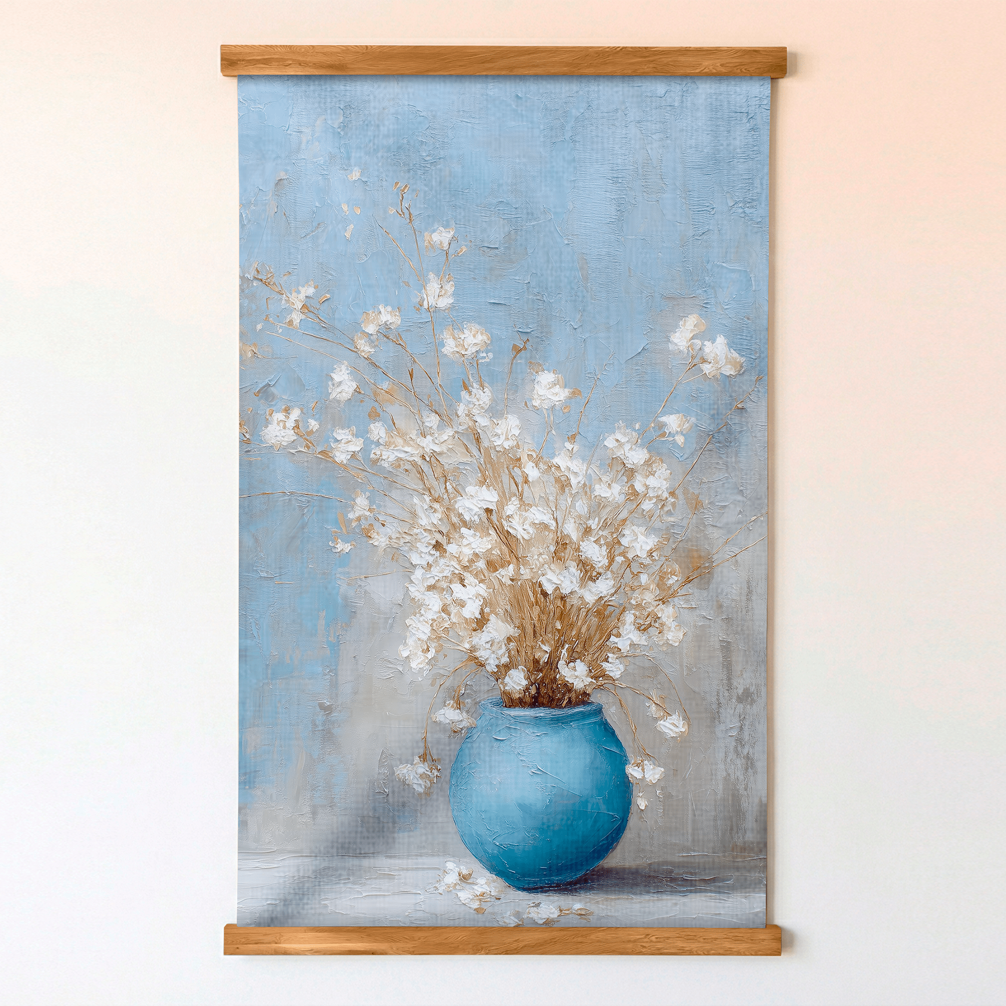 Blue Vase Still Life - Tapestry - Benton Lane Home - Lemon Park