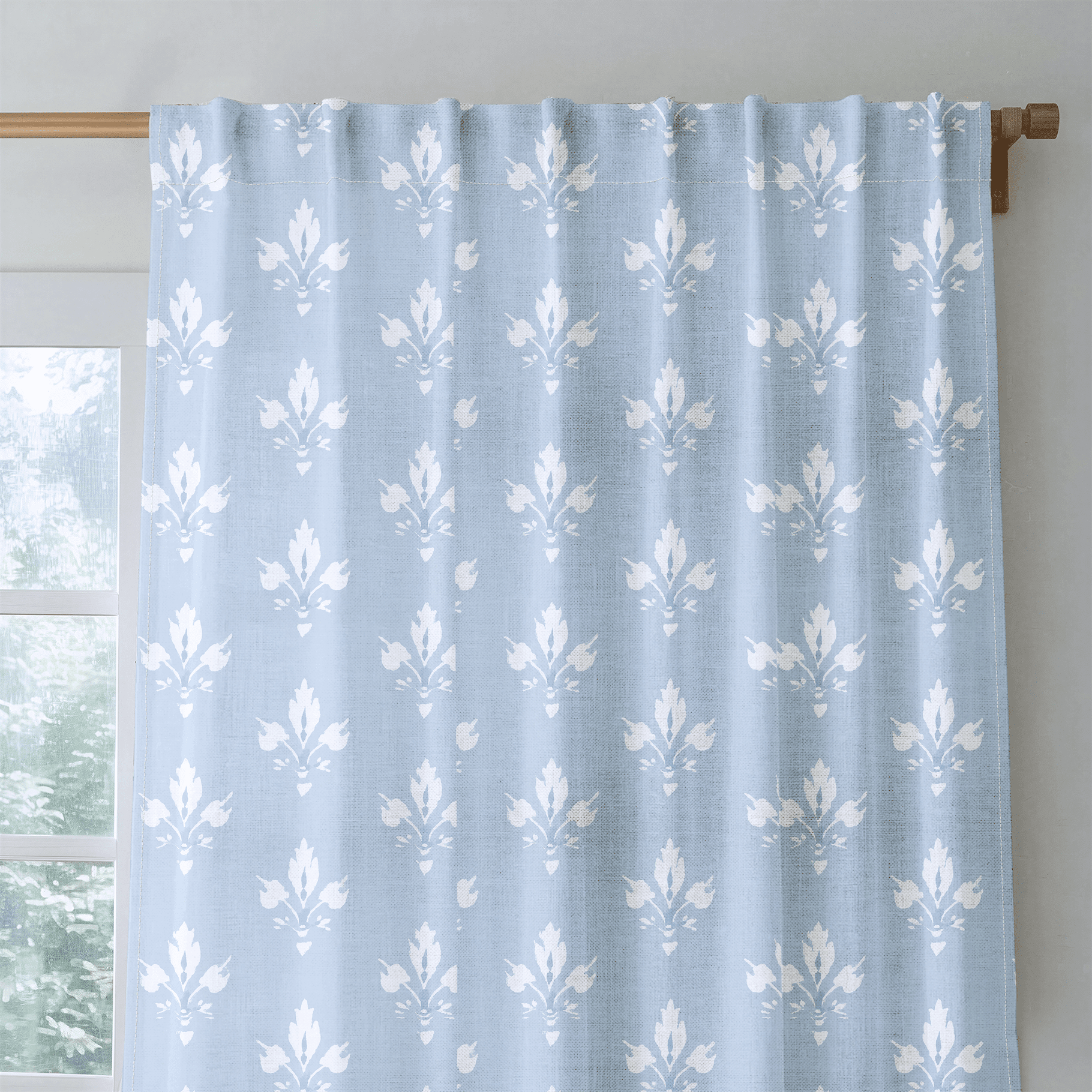 Bluebell Crest - Drapery - Benton Lane Home - Lemon Park