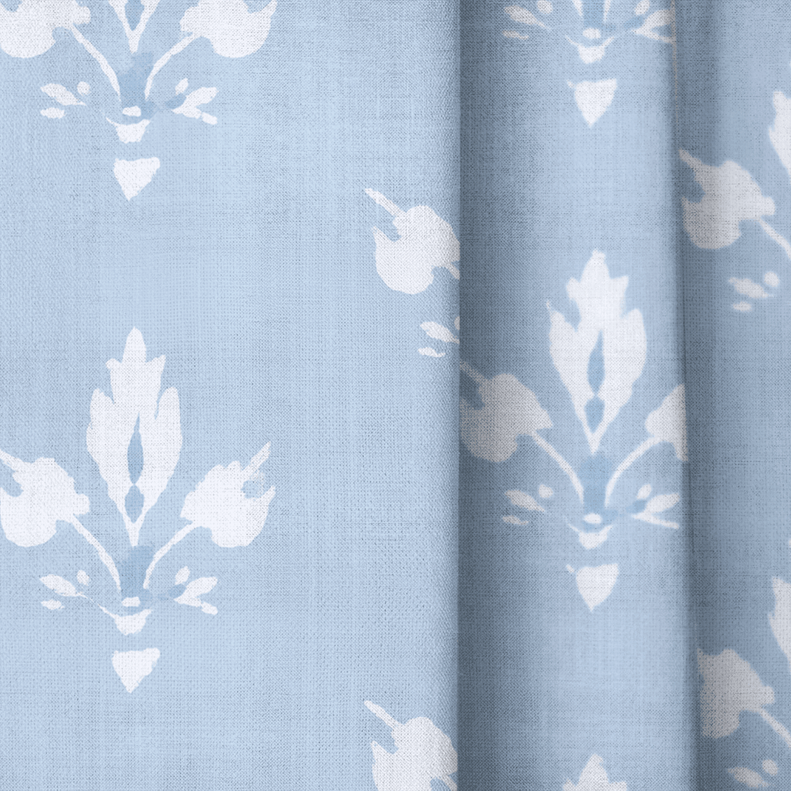 Bluebell Crest - Drapery - Benton Lane Home - Lemon Park