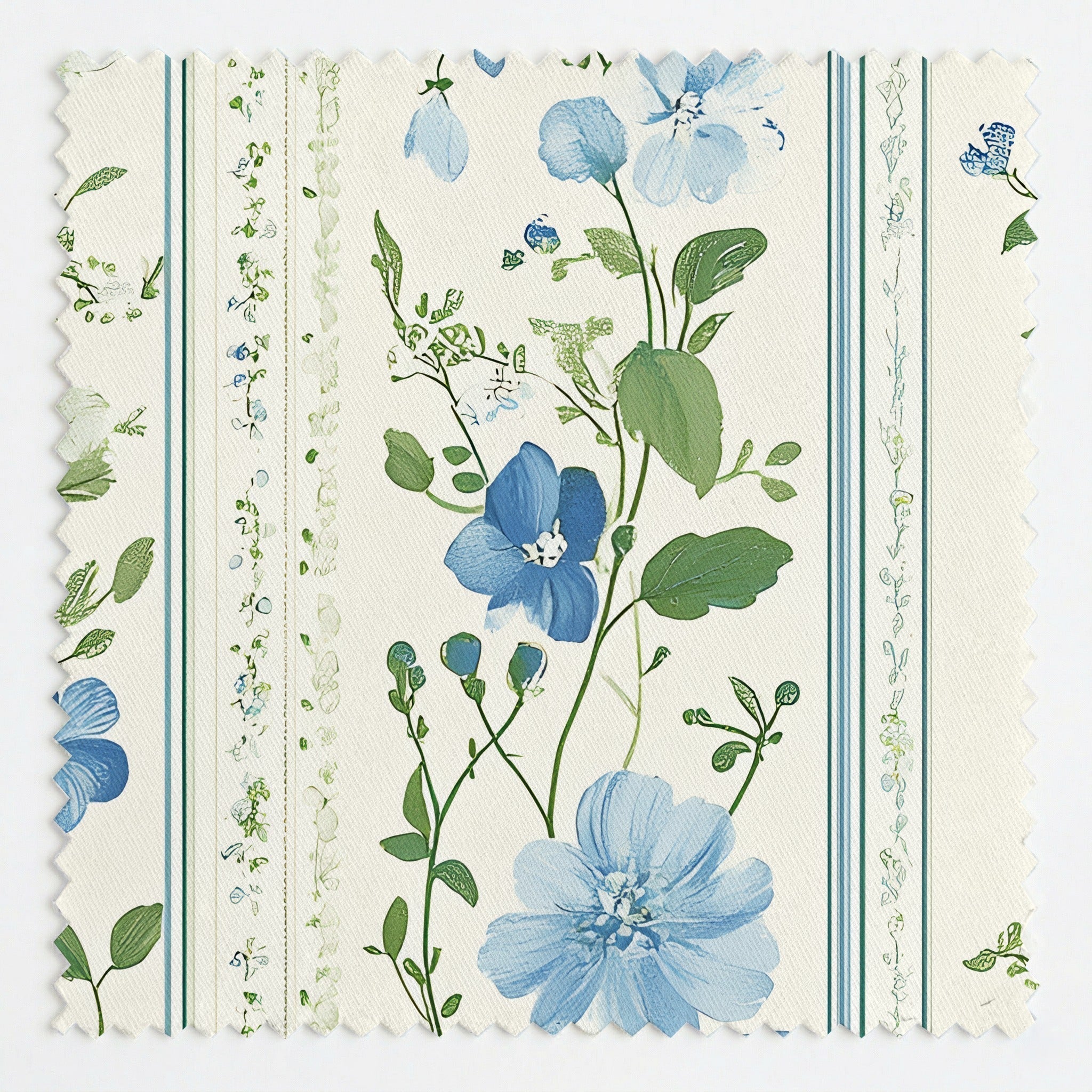Bluebell Stripe - Fabric - Benton Lane Home - Lemon Park