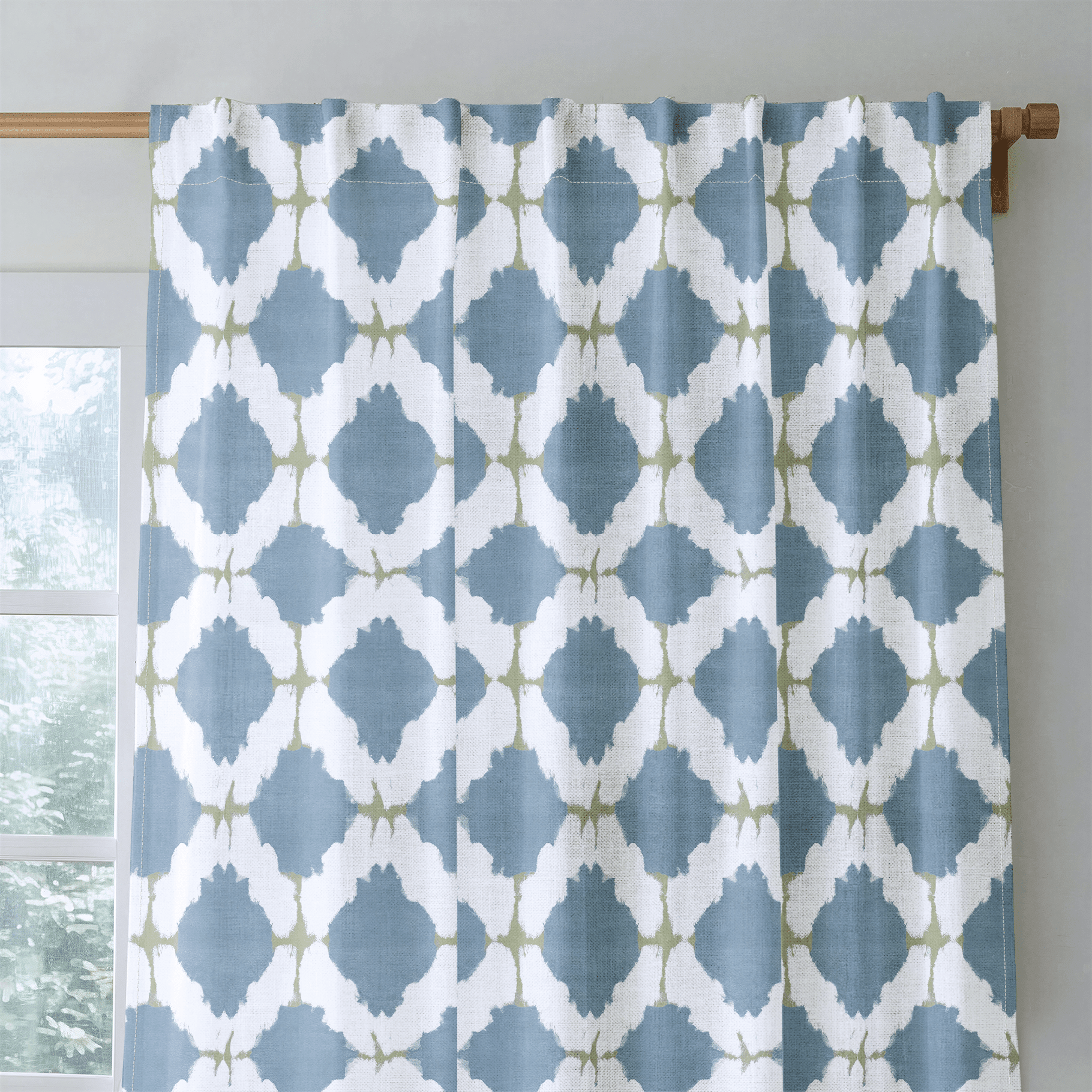 Bluebell Trellis - Drapery - Benton Lane Home - Lemon Park