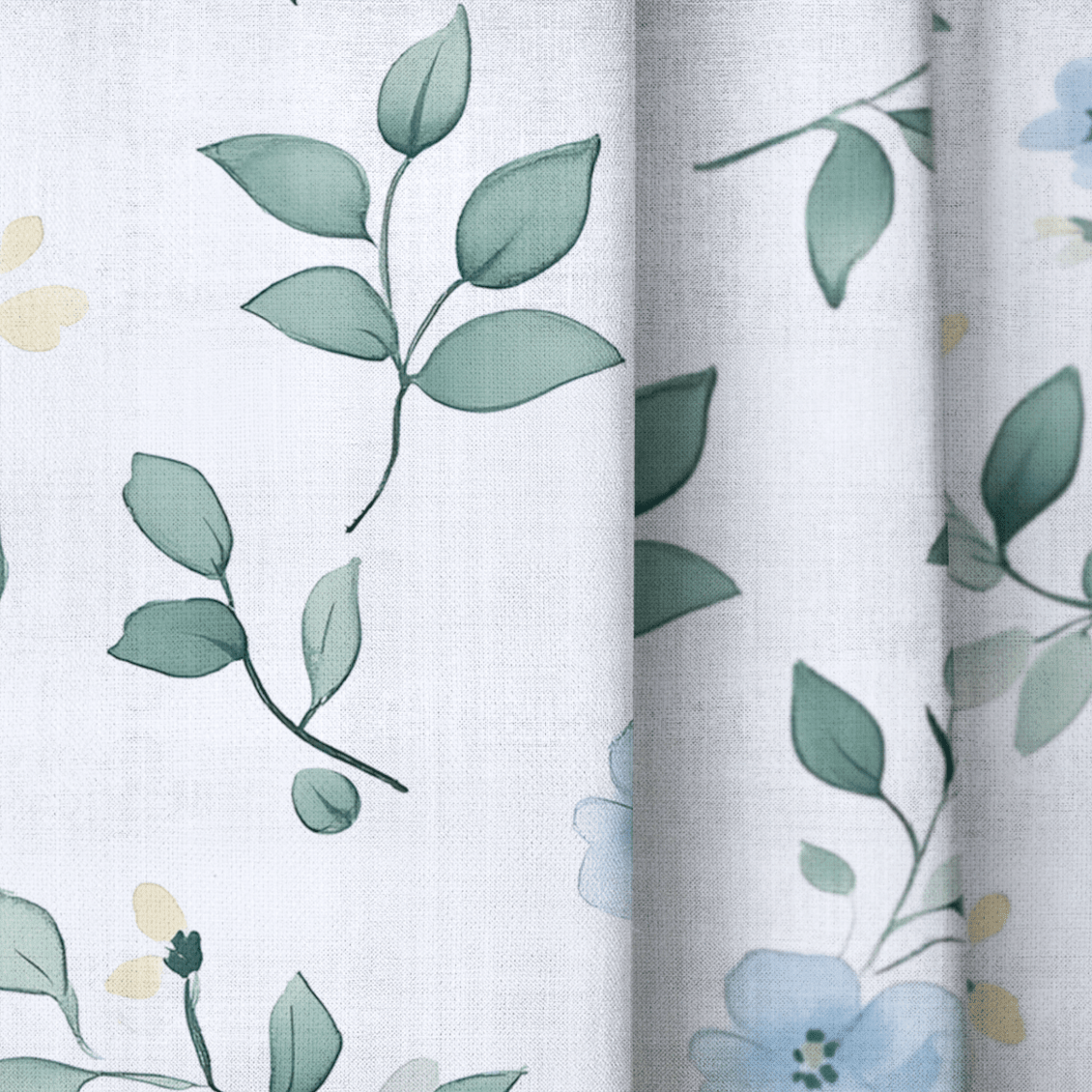 Bluebell Whimsy - Drapery - Benton Lane Home - Lemon Park