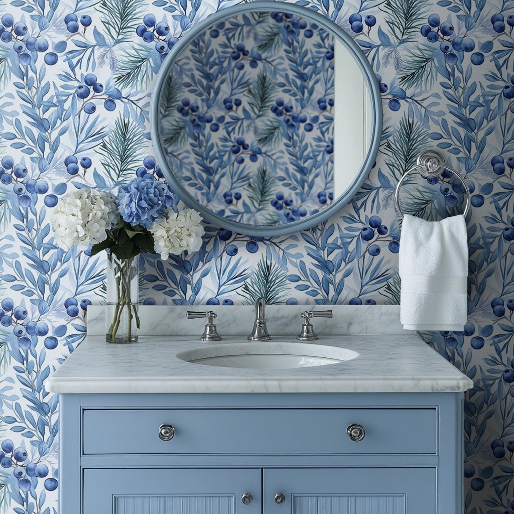 Blueberry Bliss - Benton Lane Home - Painted Paper