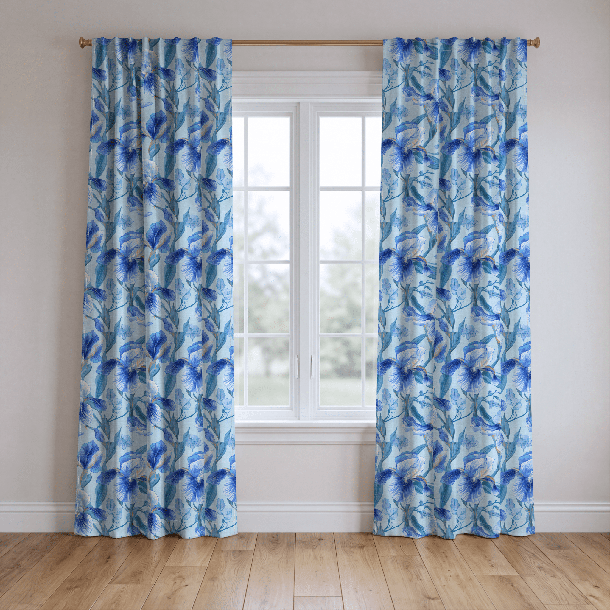Blueberry Dream - Drapery - Benton Lane Home - Lemon Park
