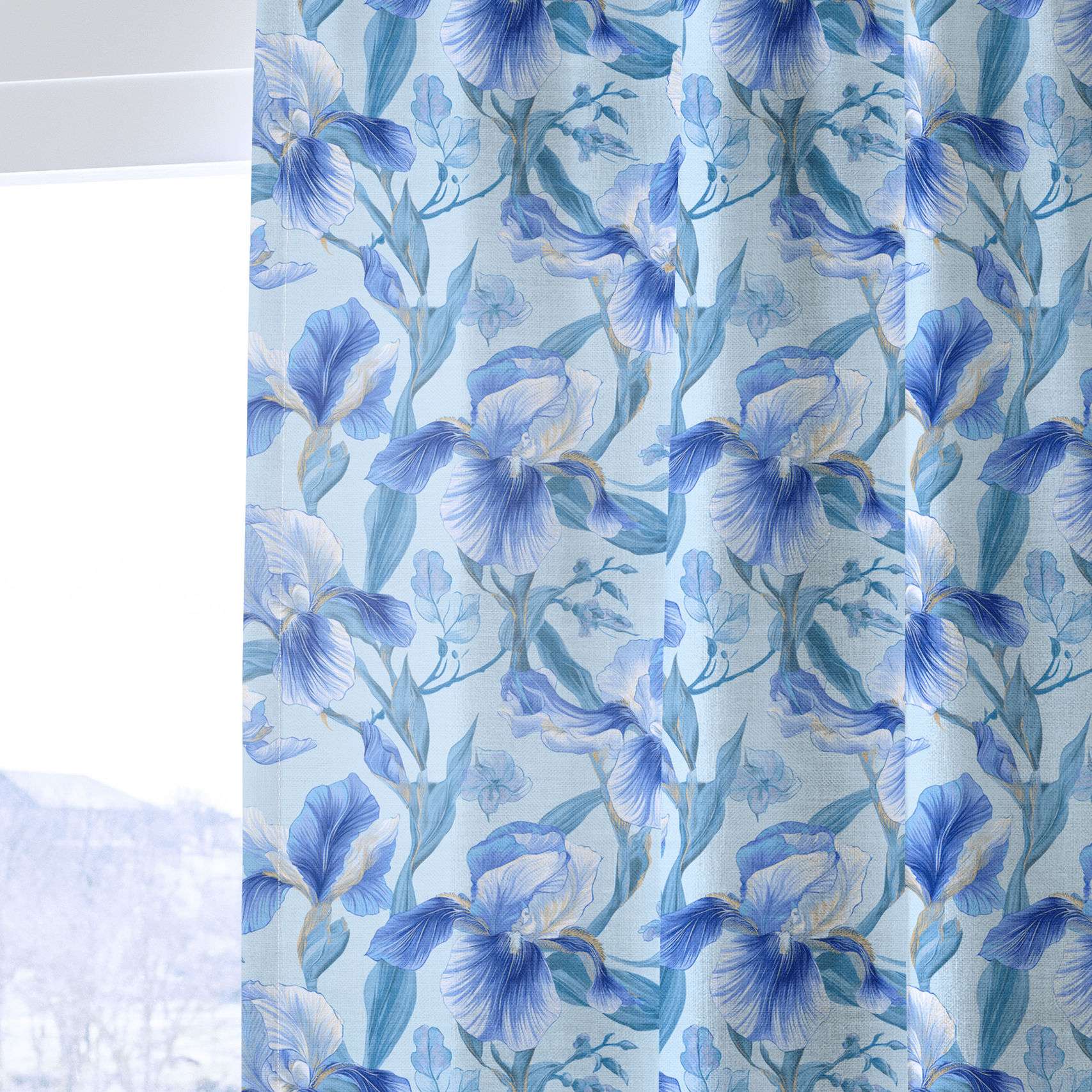 Blueberry Dream - Drapery - Benton Lane Home - Lemon Park