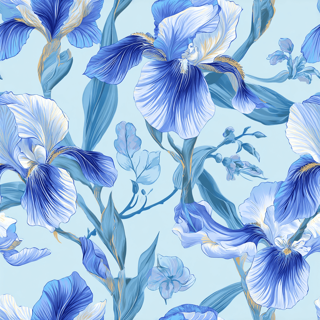 Blueberry Dream Wallpaper - Benton Lane Home - Lemon Park