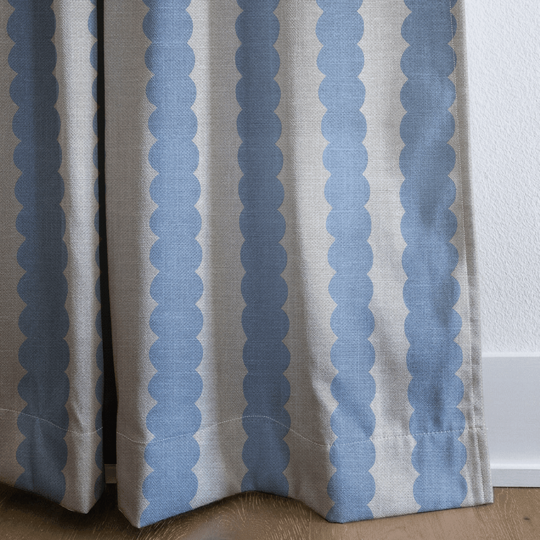 Blueberry Stripes - Drapery - Benton Lane Home - Lemon Park