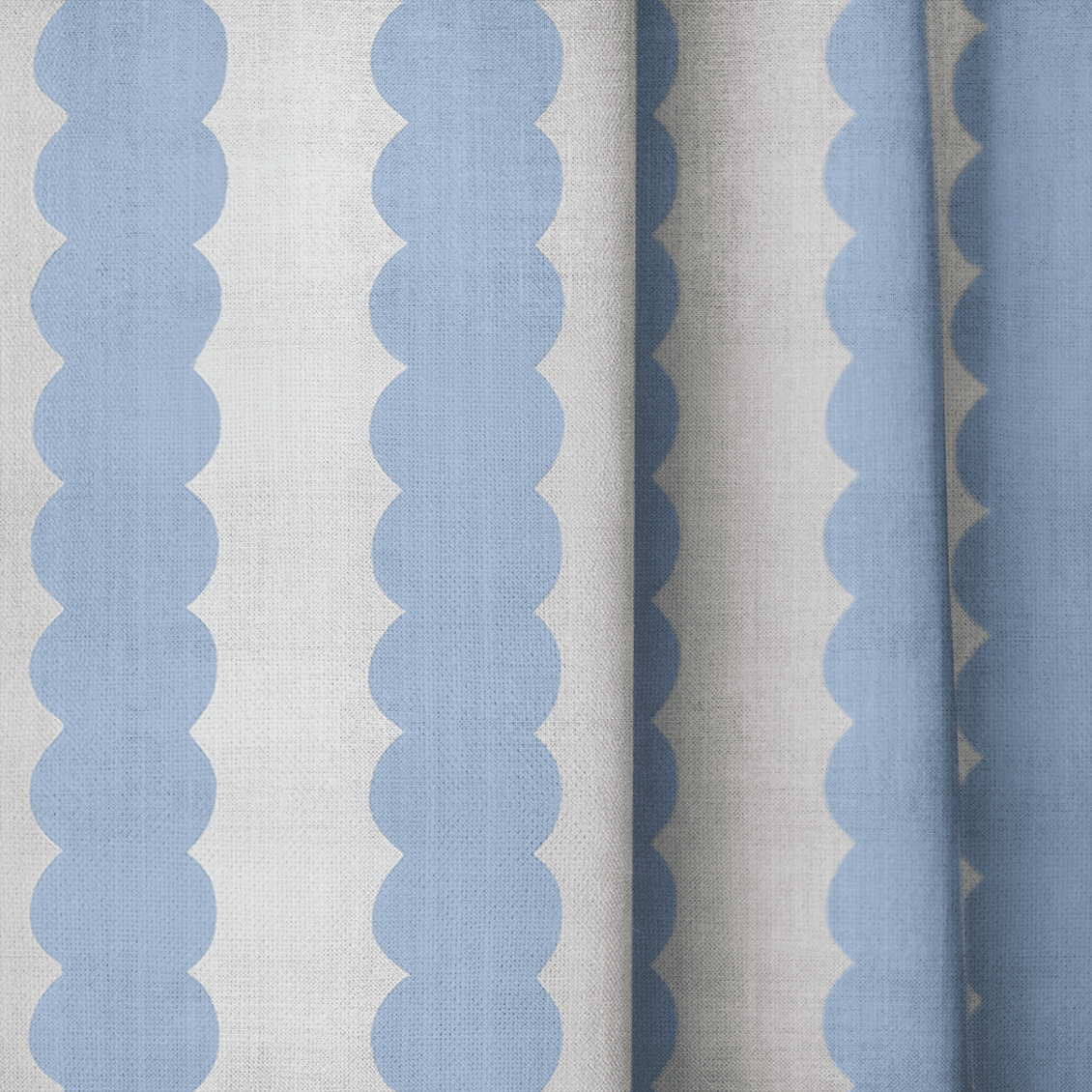 Blueberry Stripes - Drapery - Benton Lane Home - Lemon Park