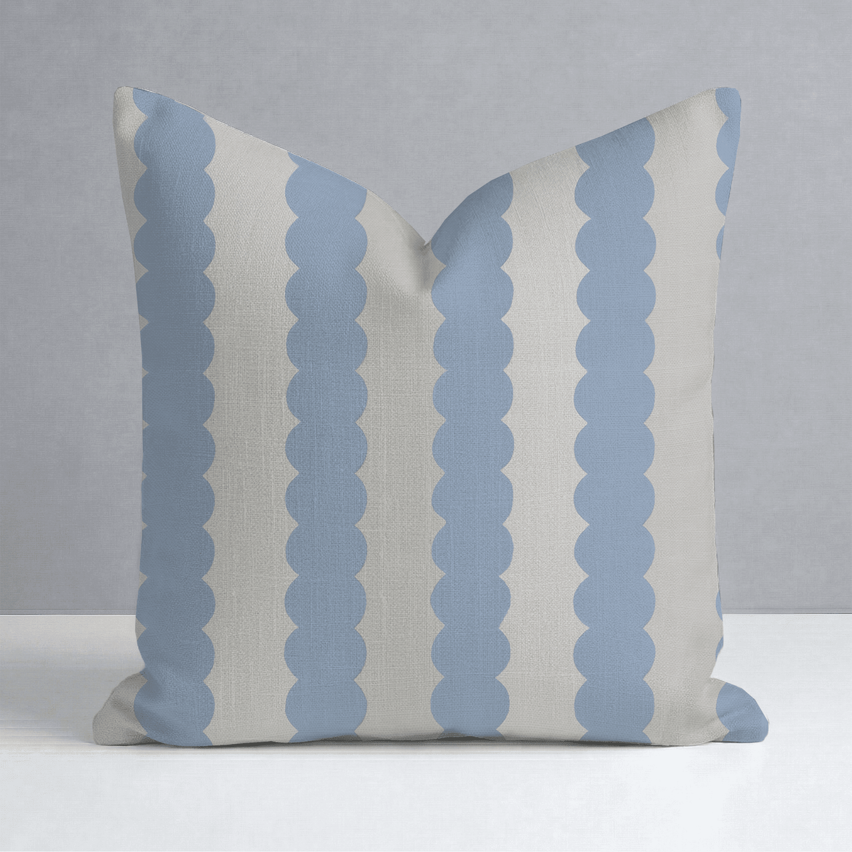 Blueberry Stripes Throw Pillow - Benton Lane Home - Lemon Park