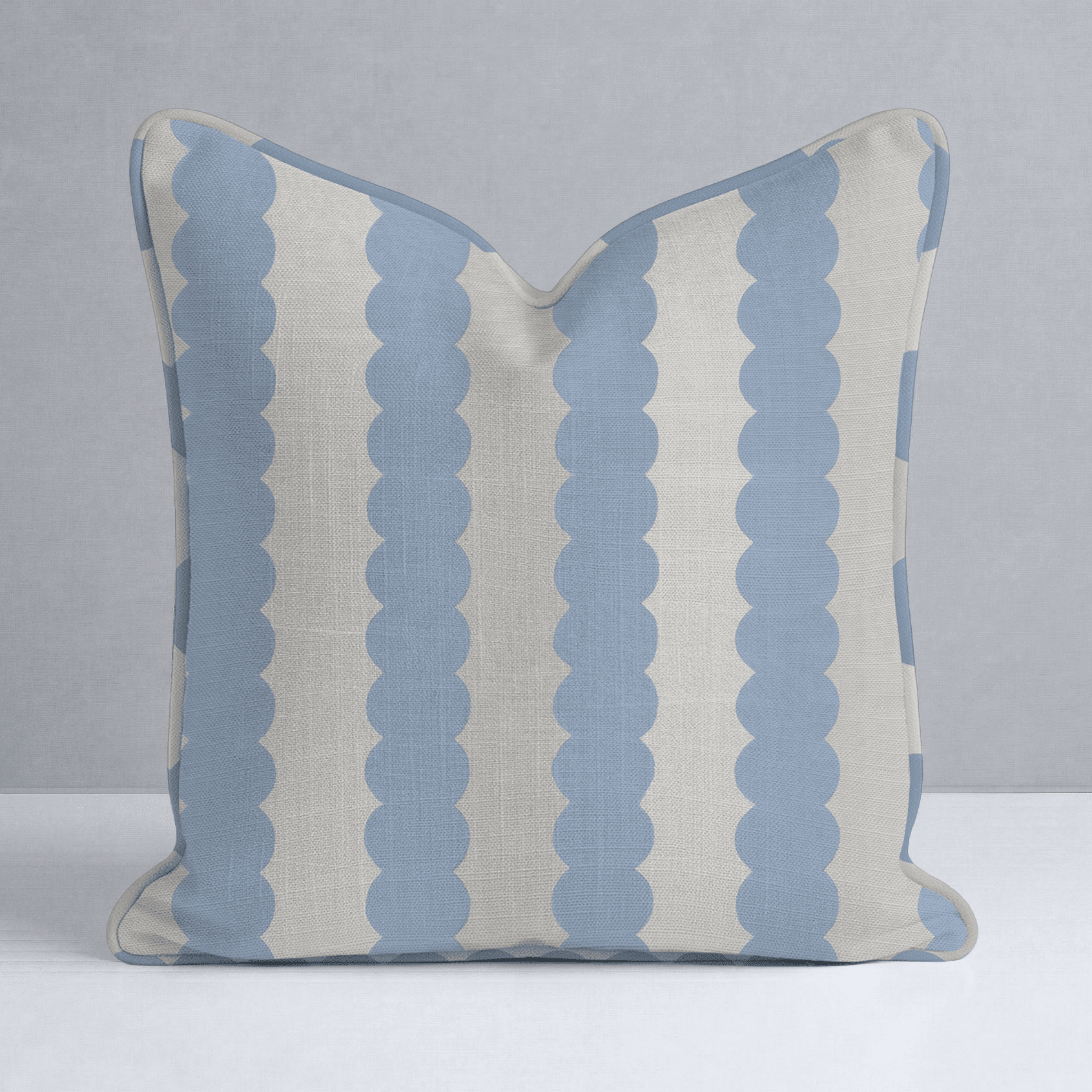 Blueberry Stripes Throw Pillow - Benton Lane Home - Lemon Park