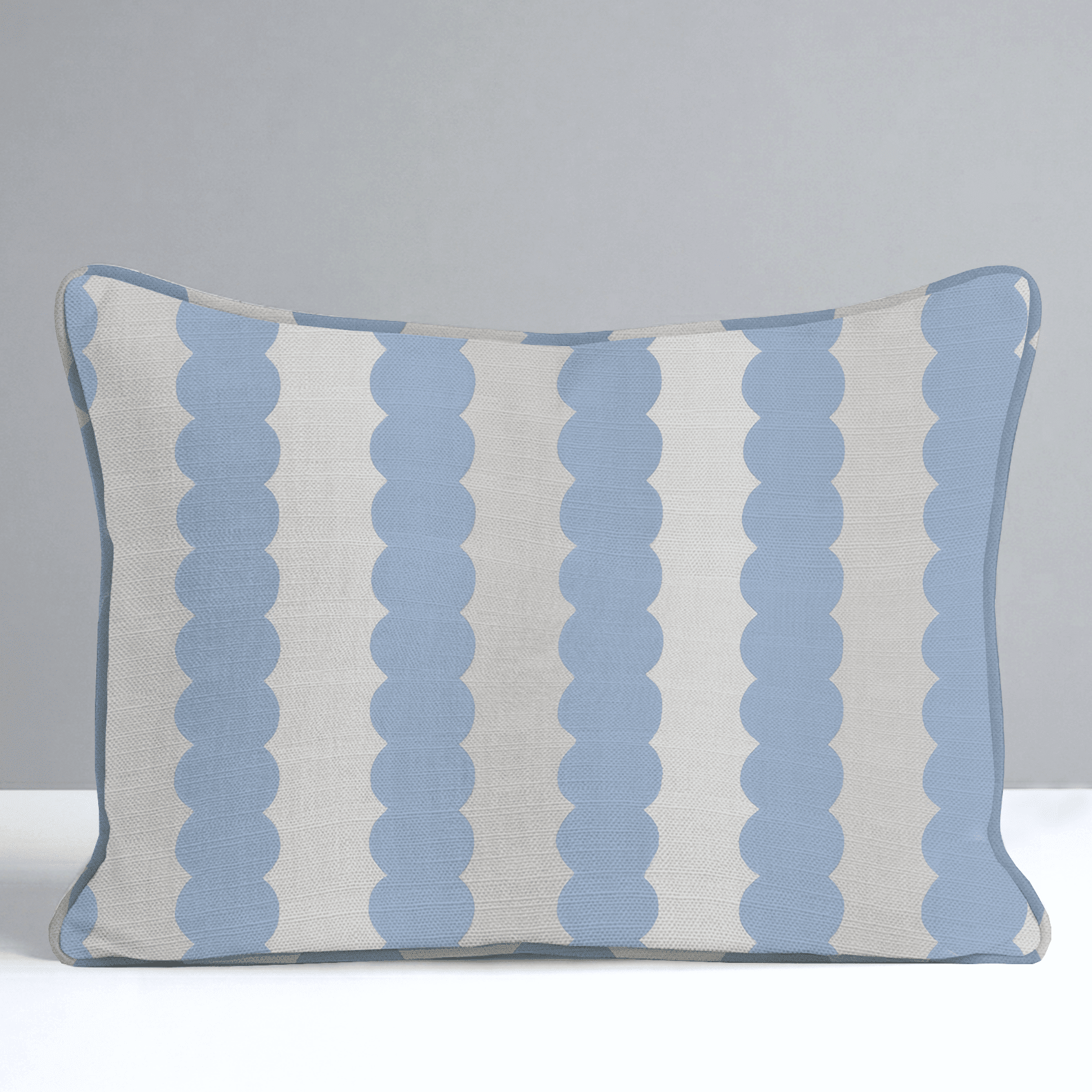 Blueberry Stripes Throw Pillow - Benton Lane Home - Lemon Park
