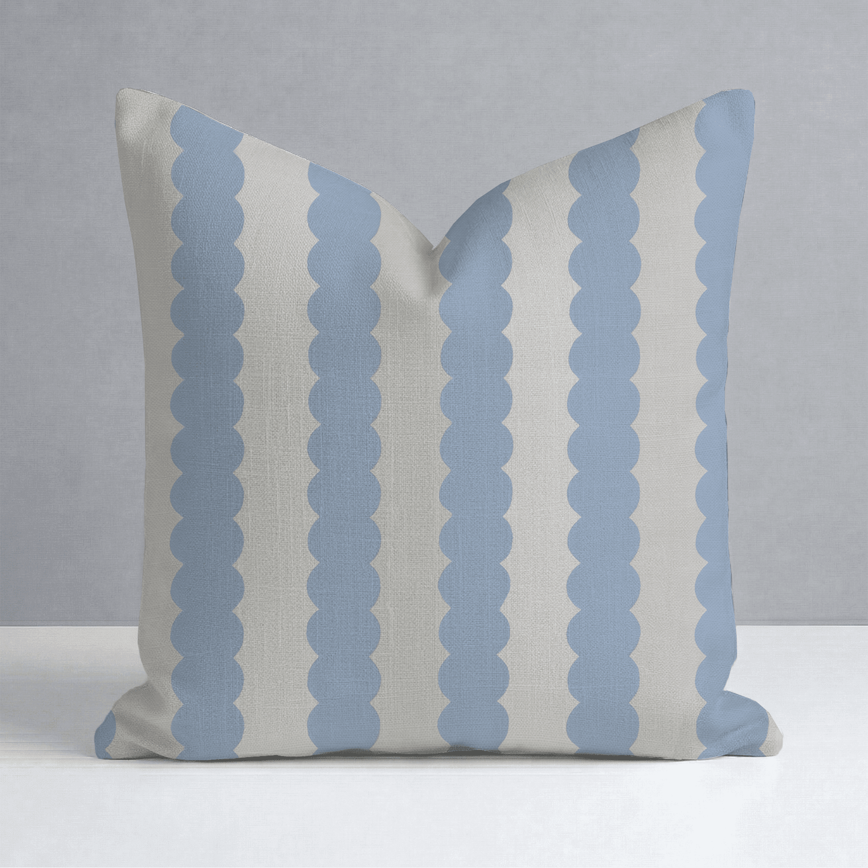 Blueberry Stripes Throw Pillow - Benton Lane Home - Lemon Park