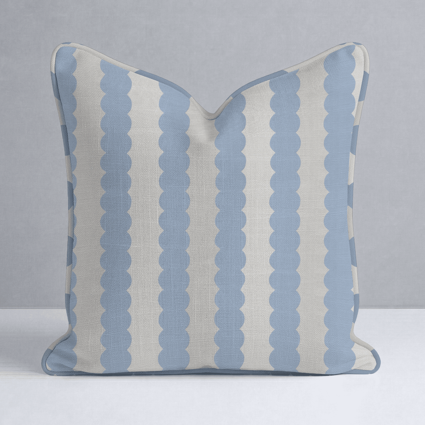 Blueberry Stripes Throw Pillow - Benton Lane Home - Lemon Park