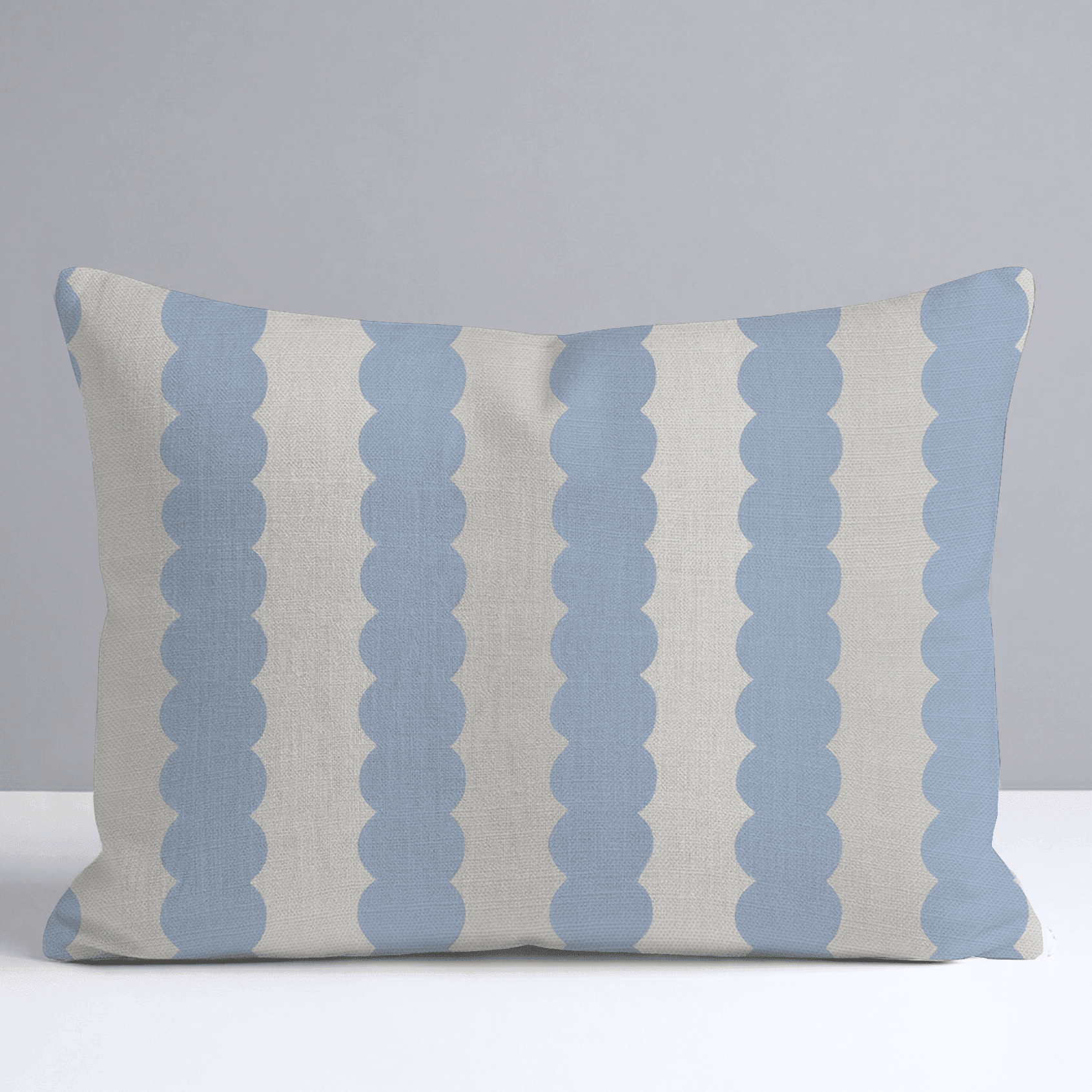 Blueberry Stripes Throw Pillow - Benton Lane Home - Lemon Park