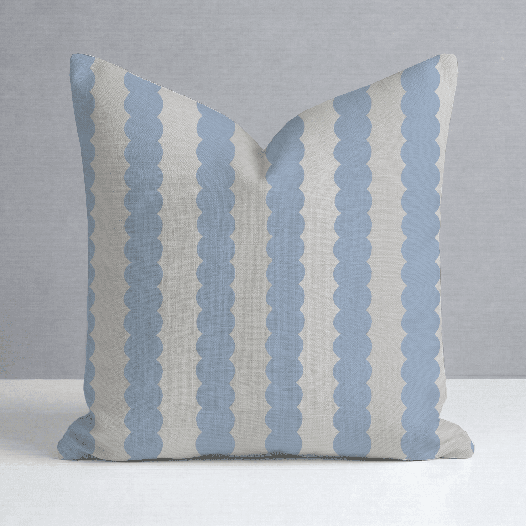Blueberry Stripes Throw Pillow - Benton Lane Home - Lemon Park