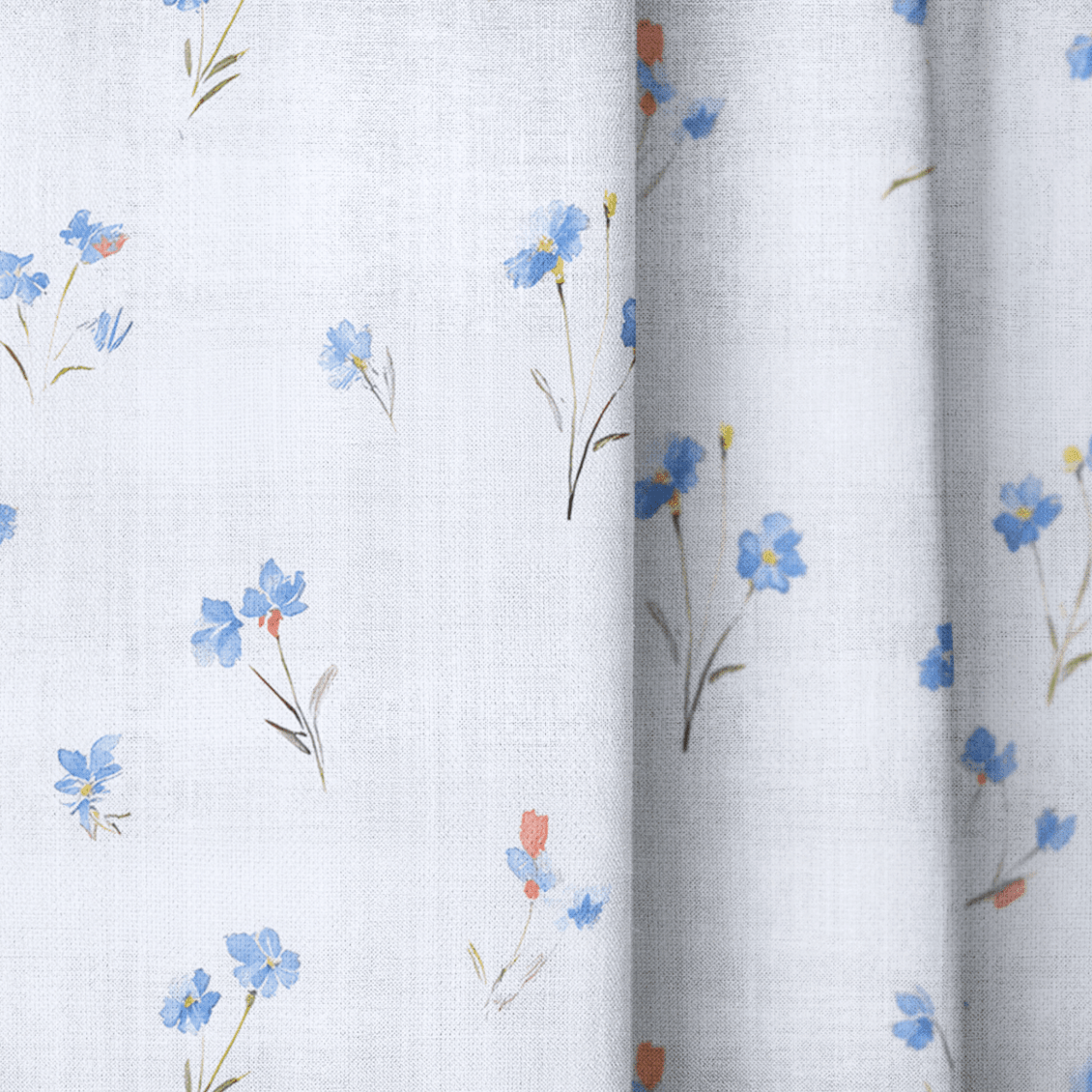 Bluebird - Drapery - Benton Lane Home - Lemon Park