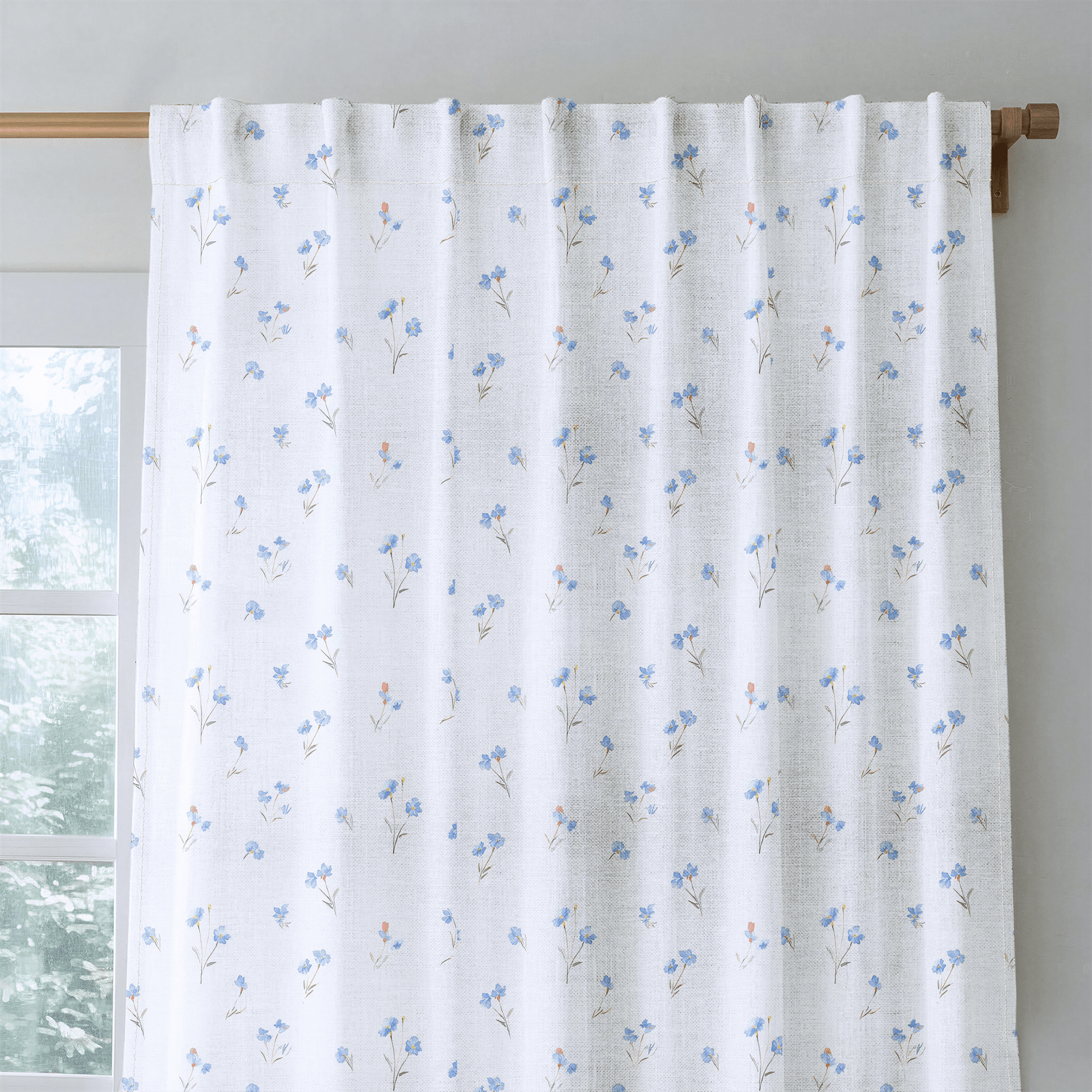 Bluebird - Drapery - Benton Lane Home - Lemon Park