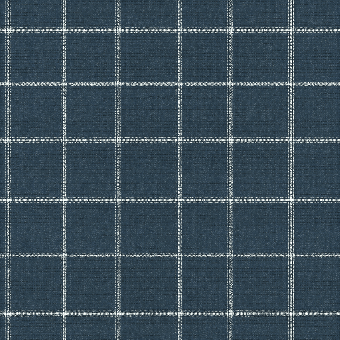 Blueford Check Faux Grasscloth Wallpaper - Lemon Park