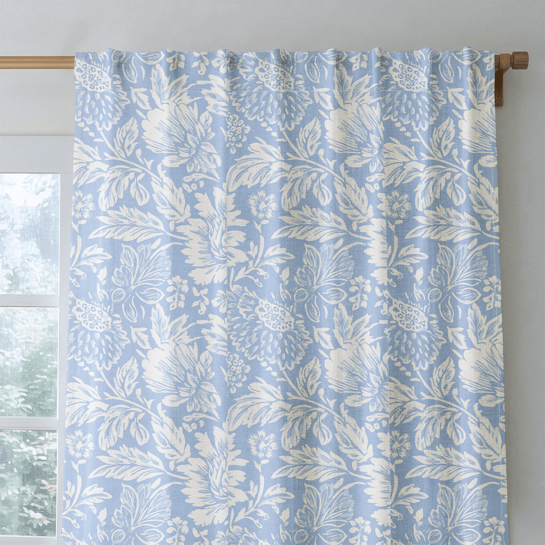 Bluewood Grove - Drapery - Benton Lane Home - Lemon Park