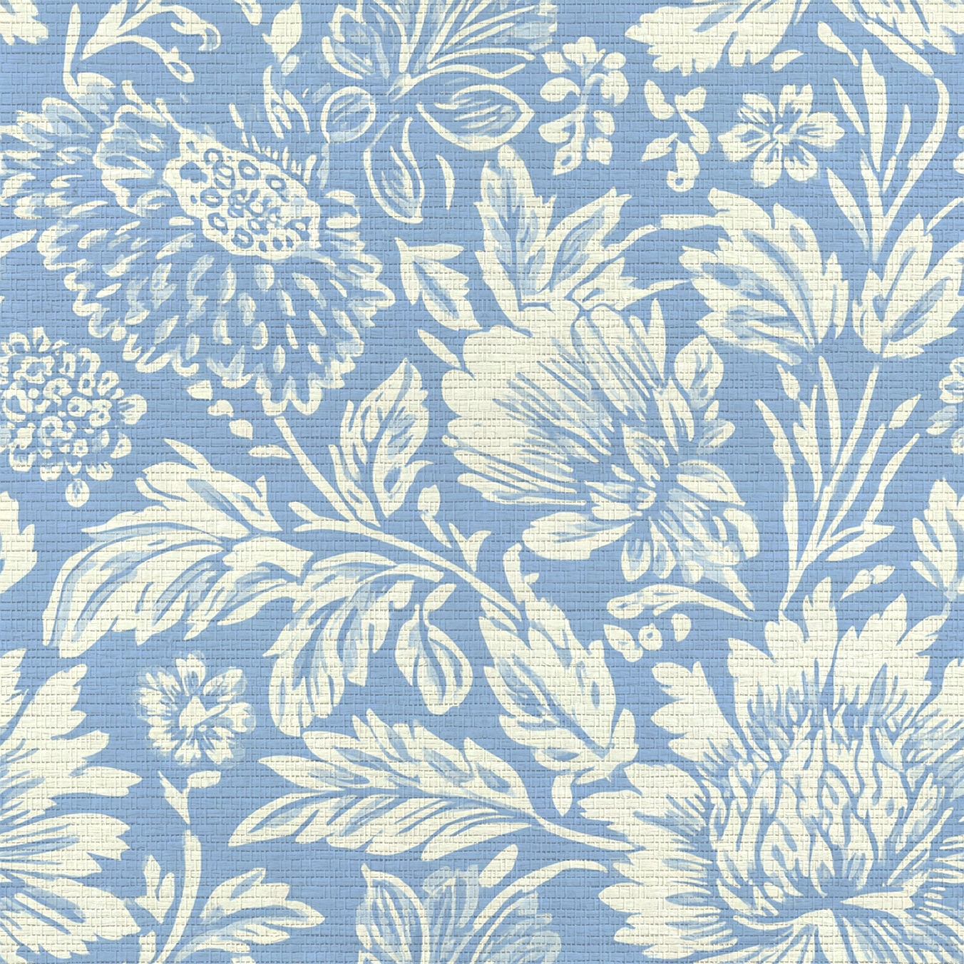 Bluewood Grove Faux Grasscloth Wallpaper - Lemon Park
