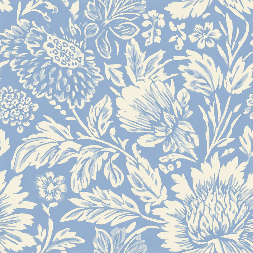 Bluewood Grove Wallpaper - Benton Lane Home - Lemon Park