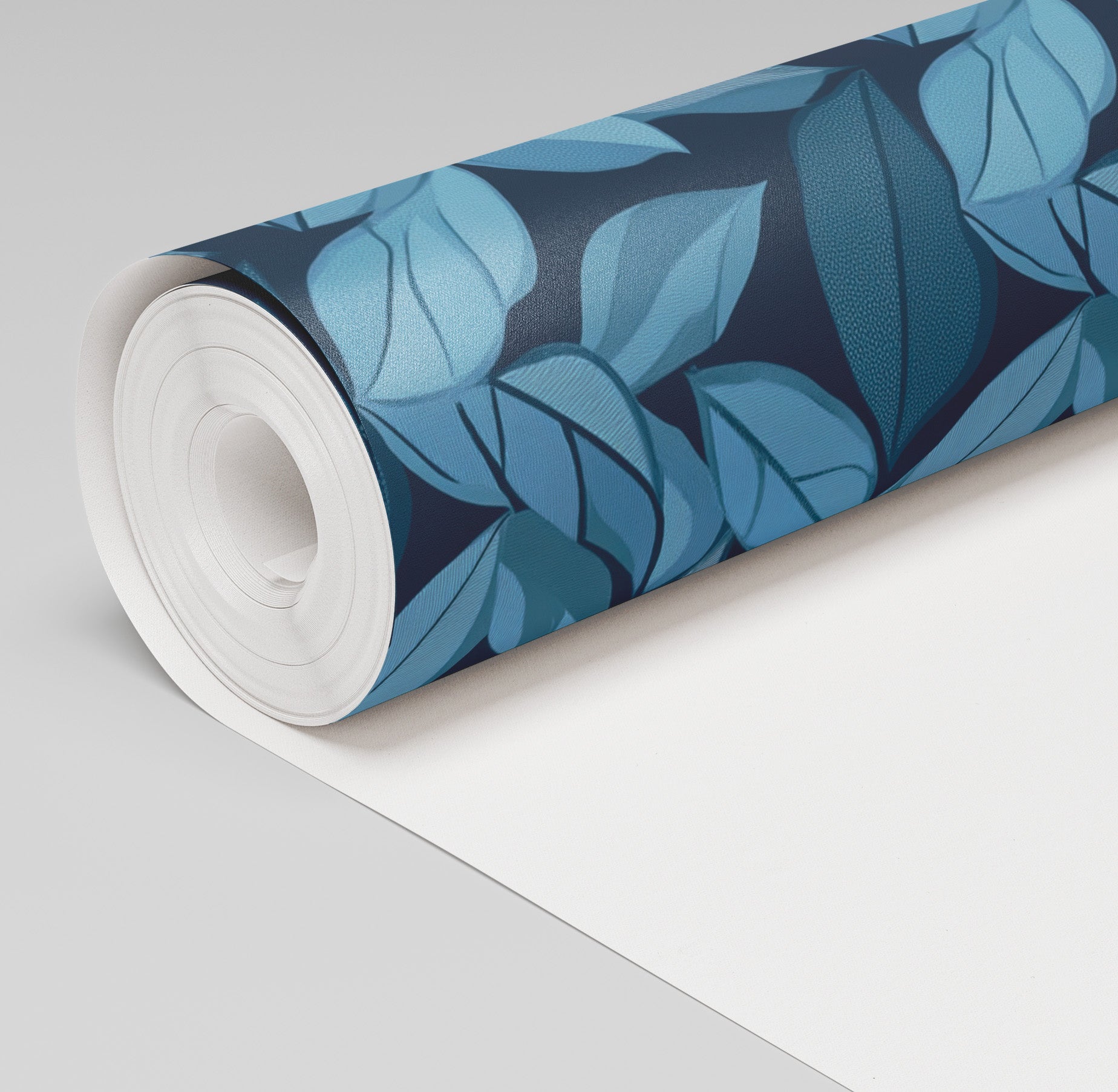 Bluewood Wallpaper - Benton Lane Home - Painted Paper