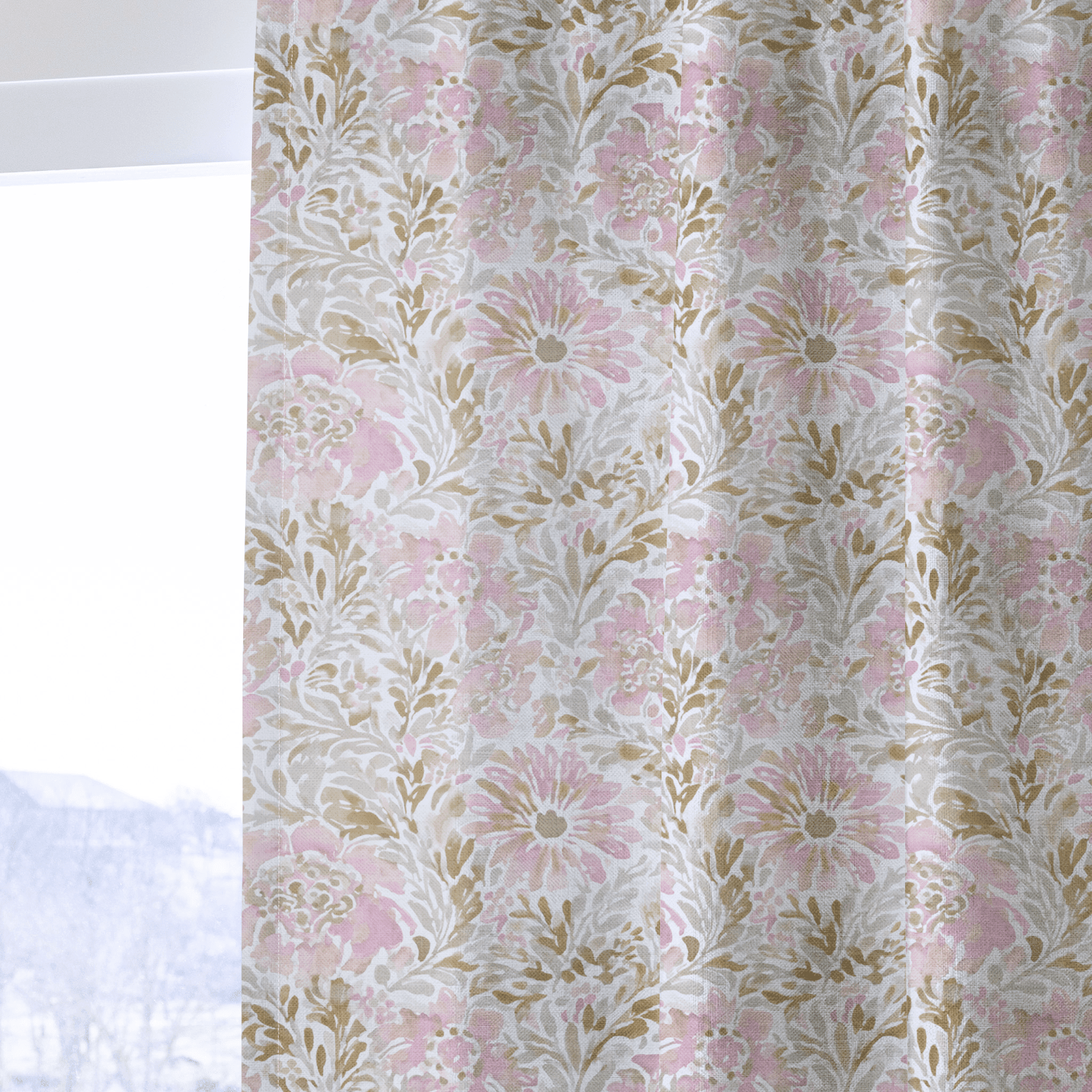 Blush Birch - Drapery - Benton Lane Home - Lemon Park