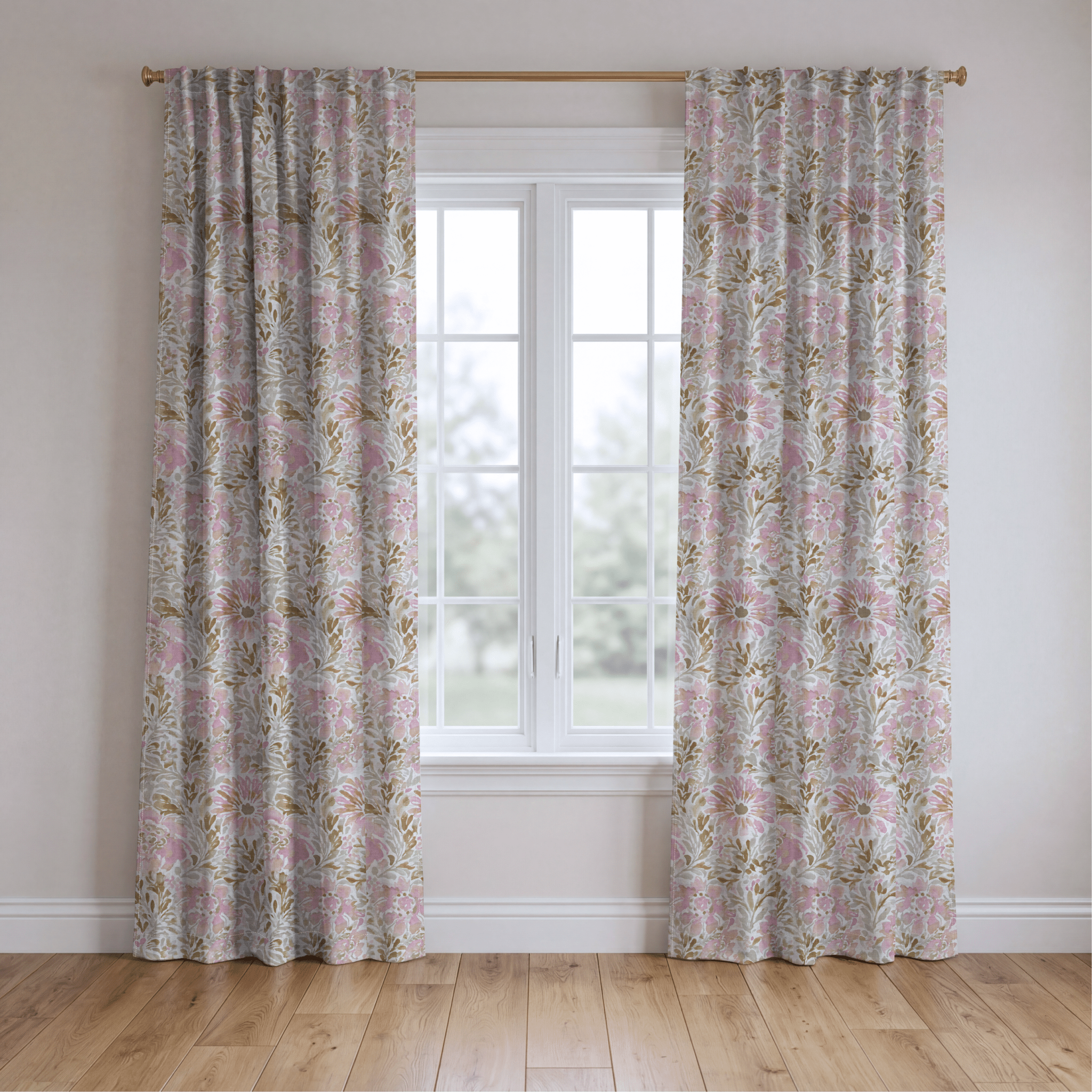 Blush Birch - Drapery - Benton Lane Home - Lemon Park