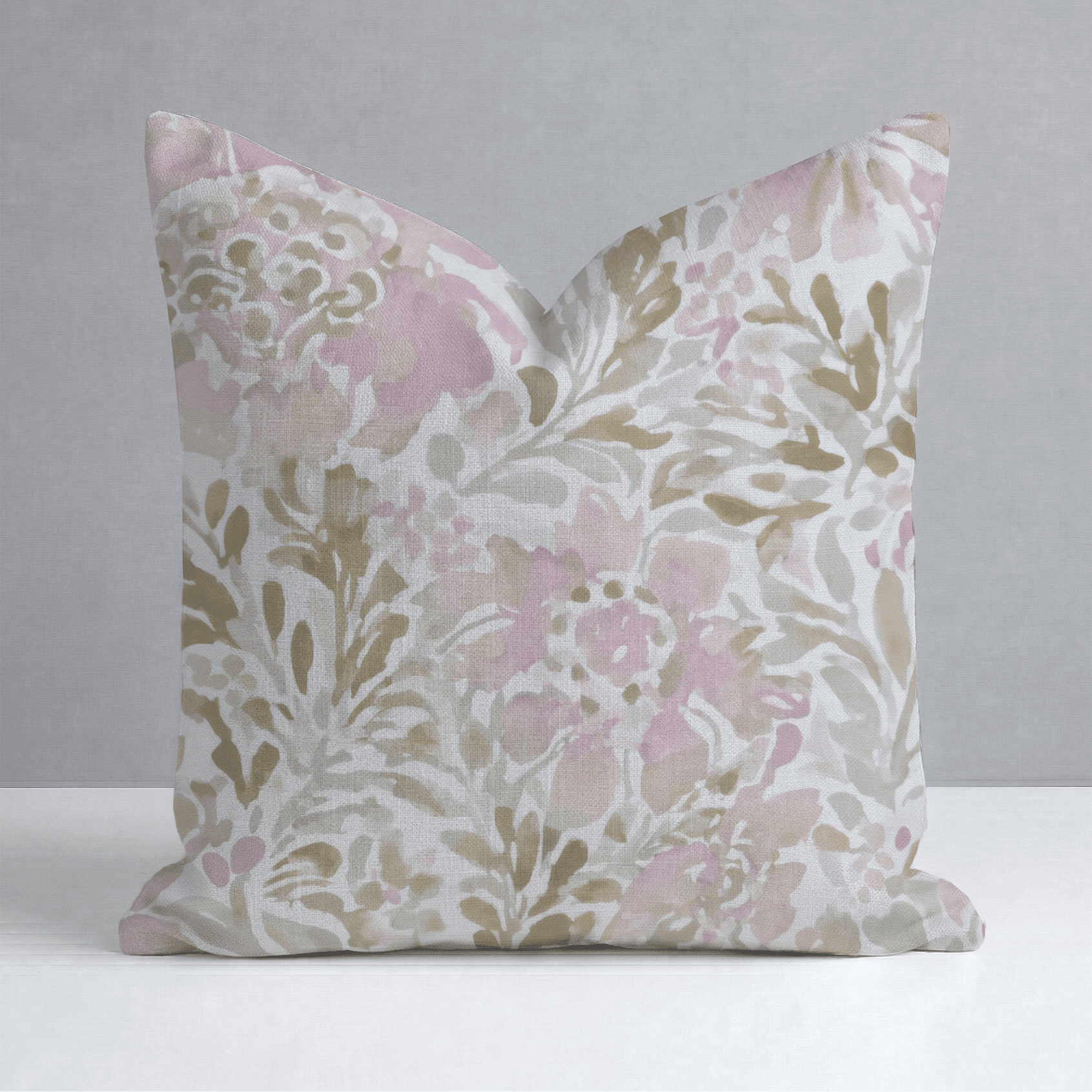 Blush Birch Throw Pillow - Benton Lane Home - Lemon Park