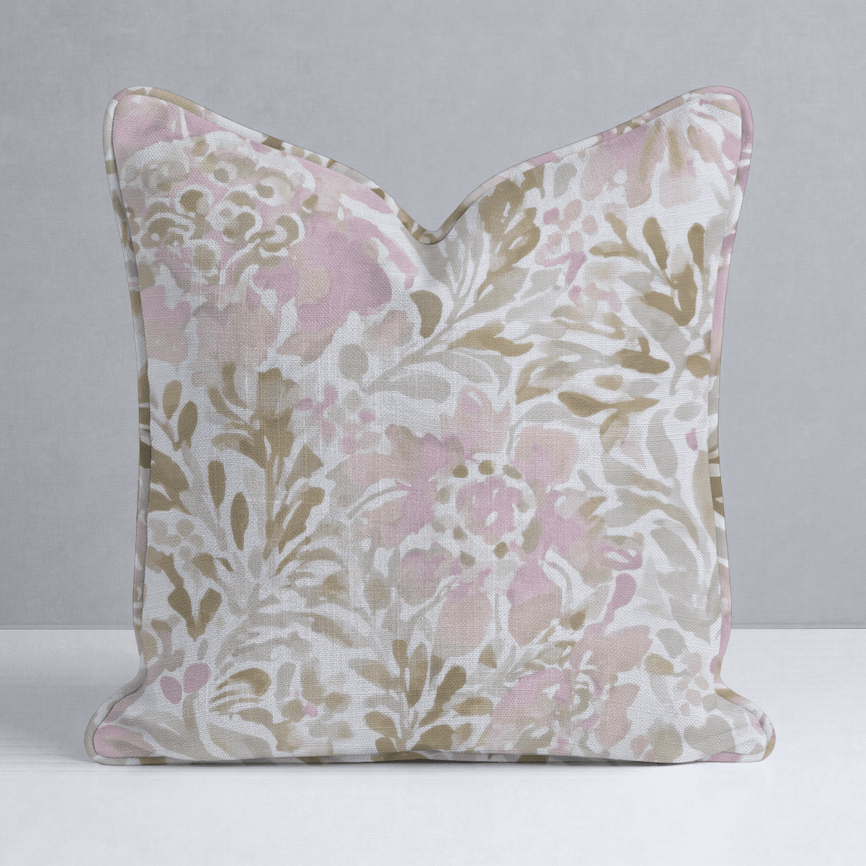 Blush Birch Throw Pillow - Benton Lane Home - Lemon Park