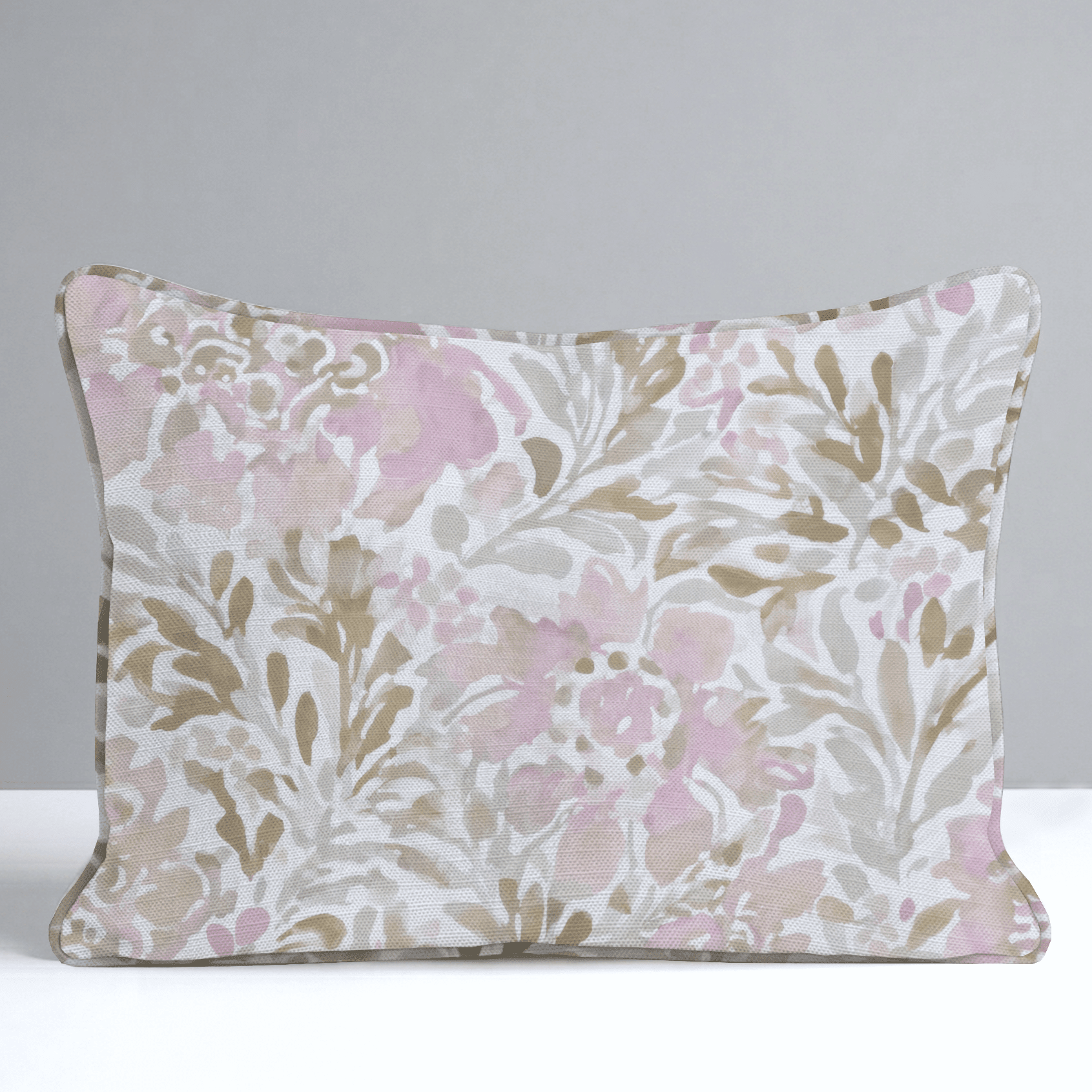 Blush Birch Throw Pillow - Benton Lane Home - Lemon Park
