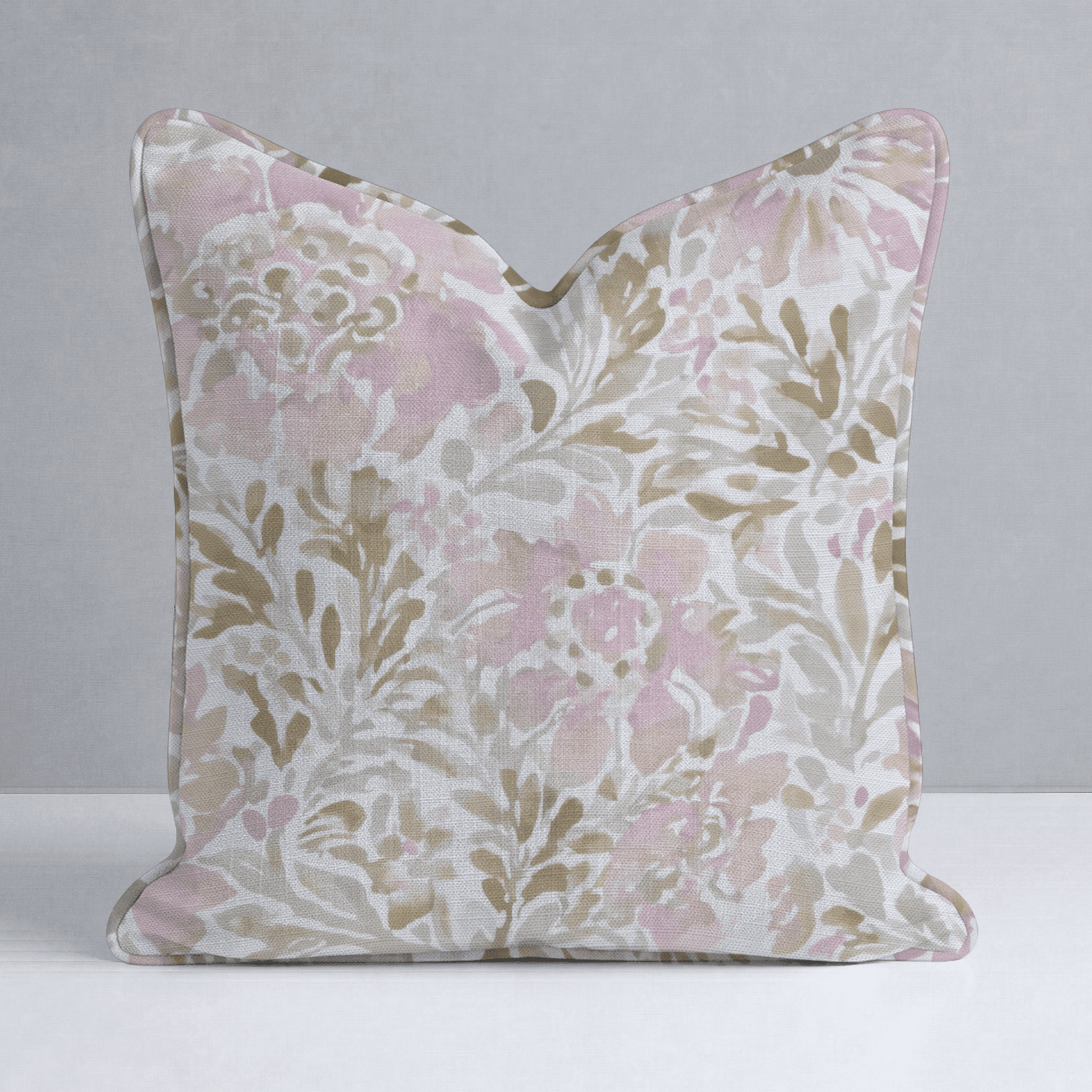 Blush Birch Throw Pillow - Benton Lane Home - Lemon Park
