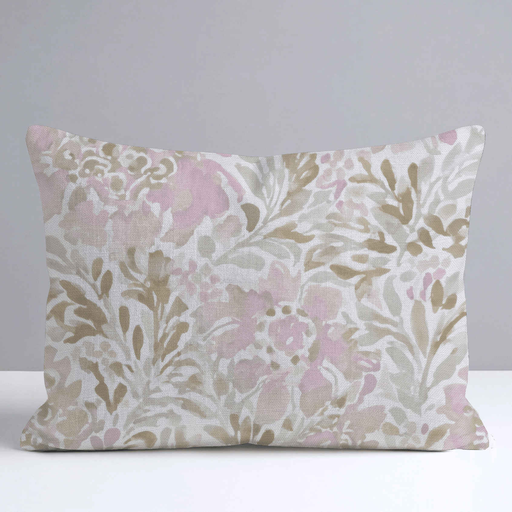 Blush Birch Throw Pillow - Benton Lane Home - Lemon Park