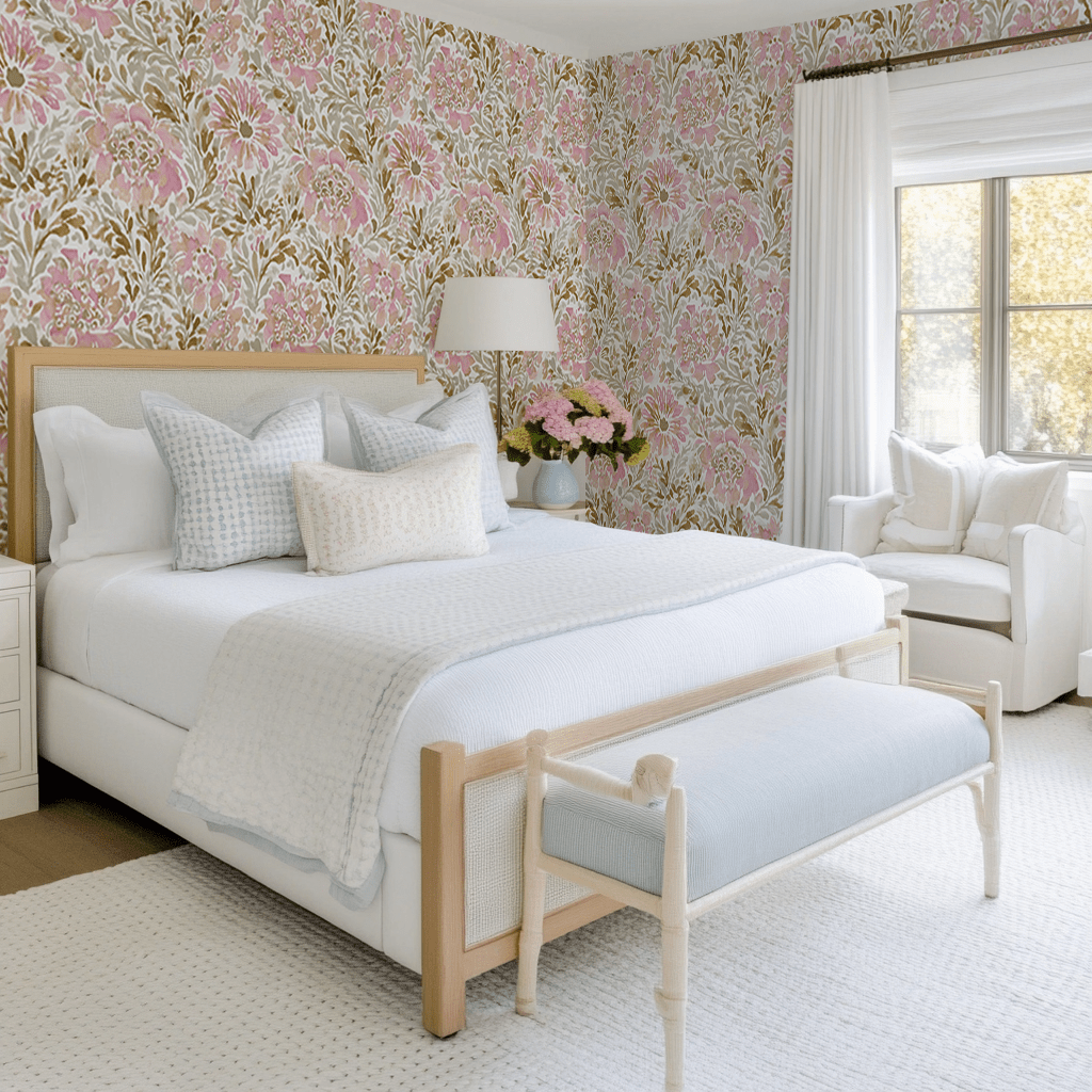 Blush Birch Wallpaper - Benton Lane Home - Lemon Park