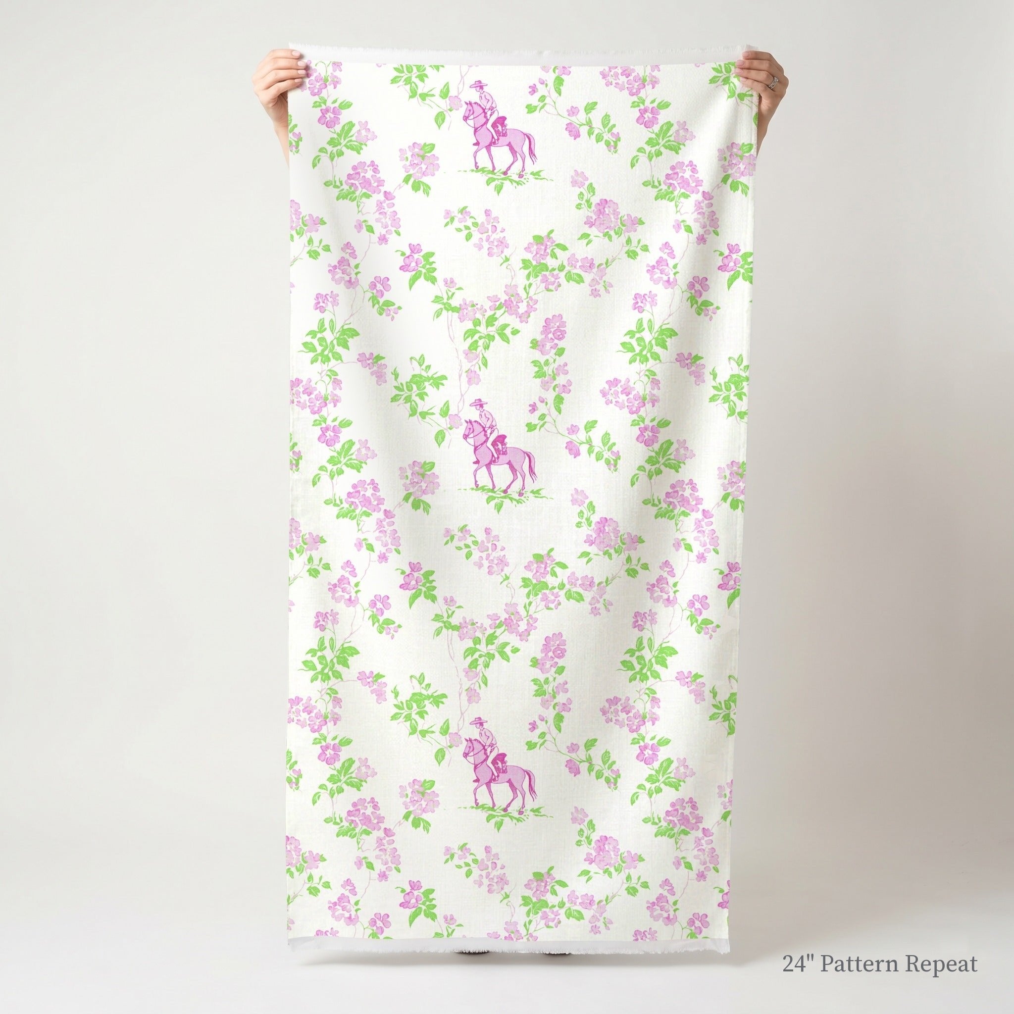 Blush Equestrian - Fabric - Benton Lane Home - Lemon Park