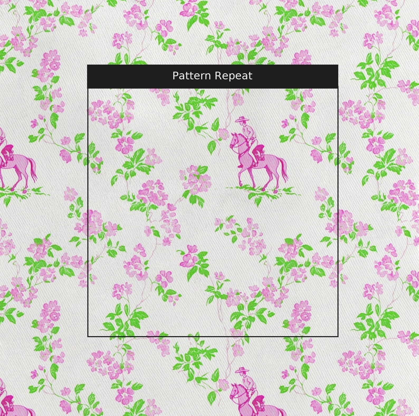Blush Equestrian - Fabric - Benton Lane Home - Lemon Park