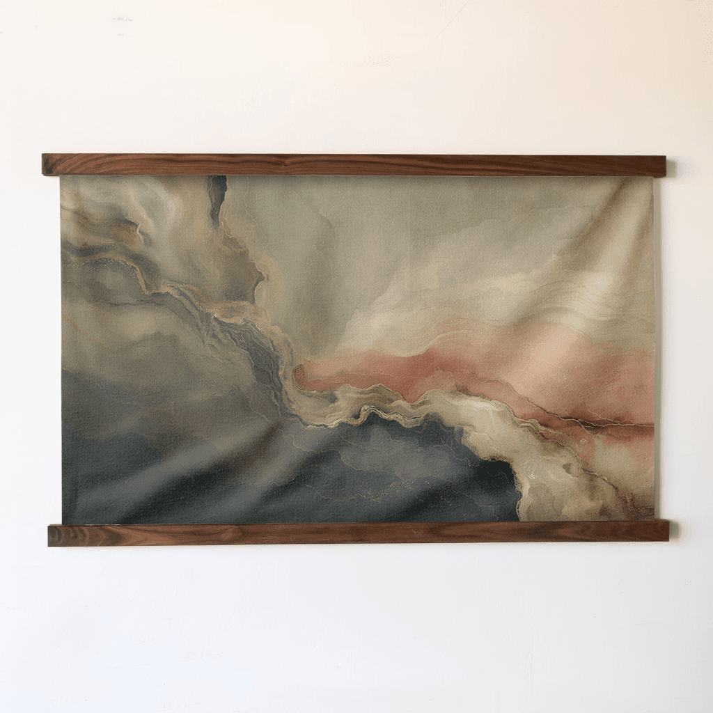 Blush Horizon - Tapestry - Benton Lane Home - Painted Paper