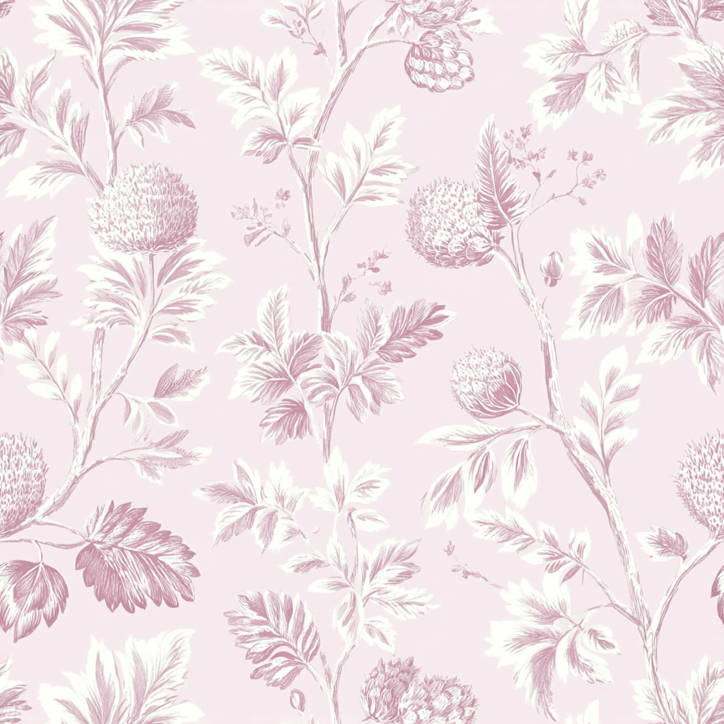 Blush on Blush Wallpaper - Benton Lane Home - Lemon Park