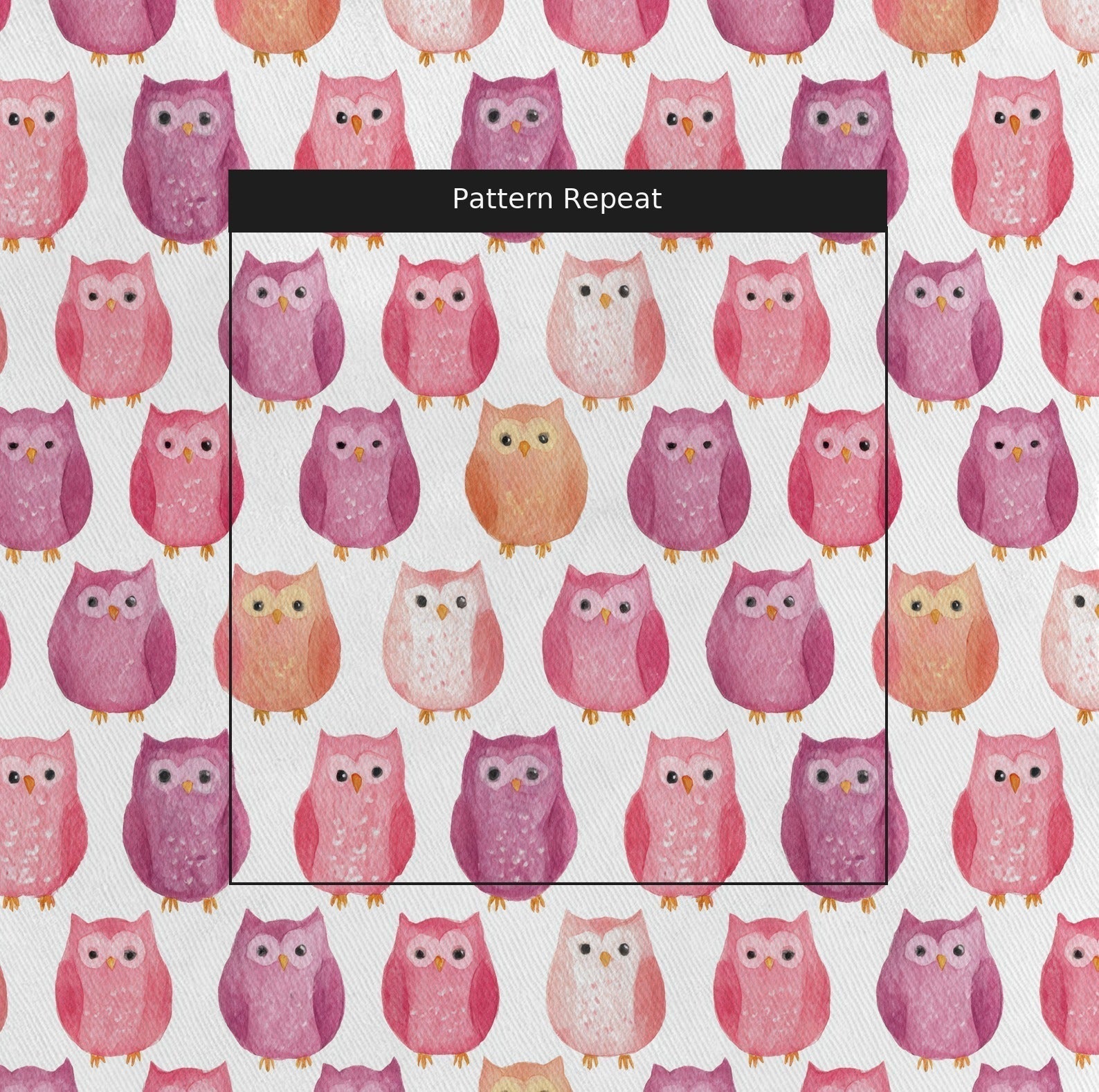Blush Owls - Fabric - Benton Lane Home - Lemon Park