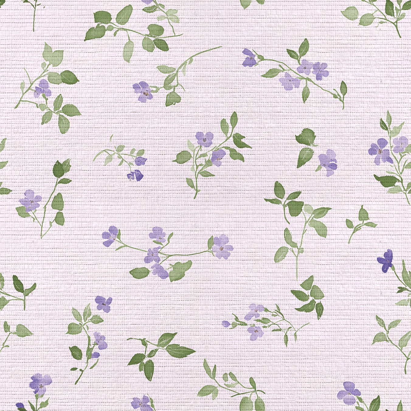 Blush Pansy Faux Grasscloth Wallpaper - Lemon Park