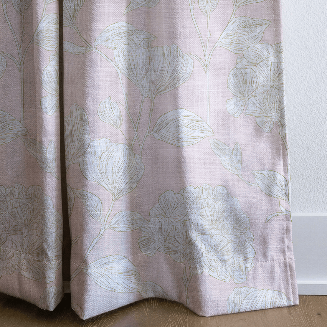 Blush Pink - Drapery - Benton Lane Home - Lemon Park