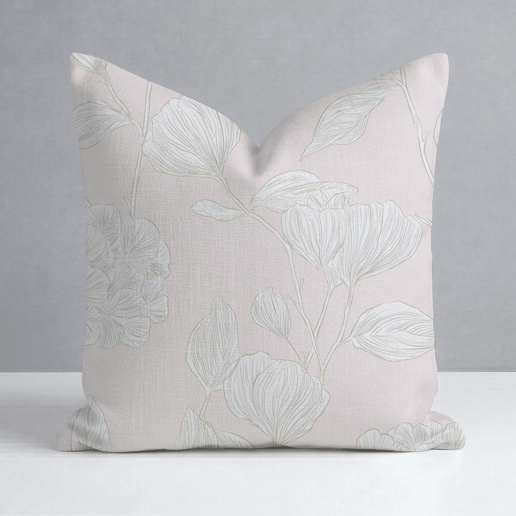 Blush Pink Throw Pillow - Benton Lane Home - Lemon Park