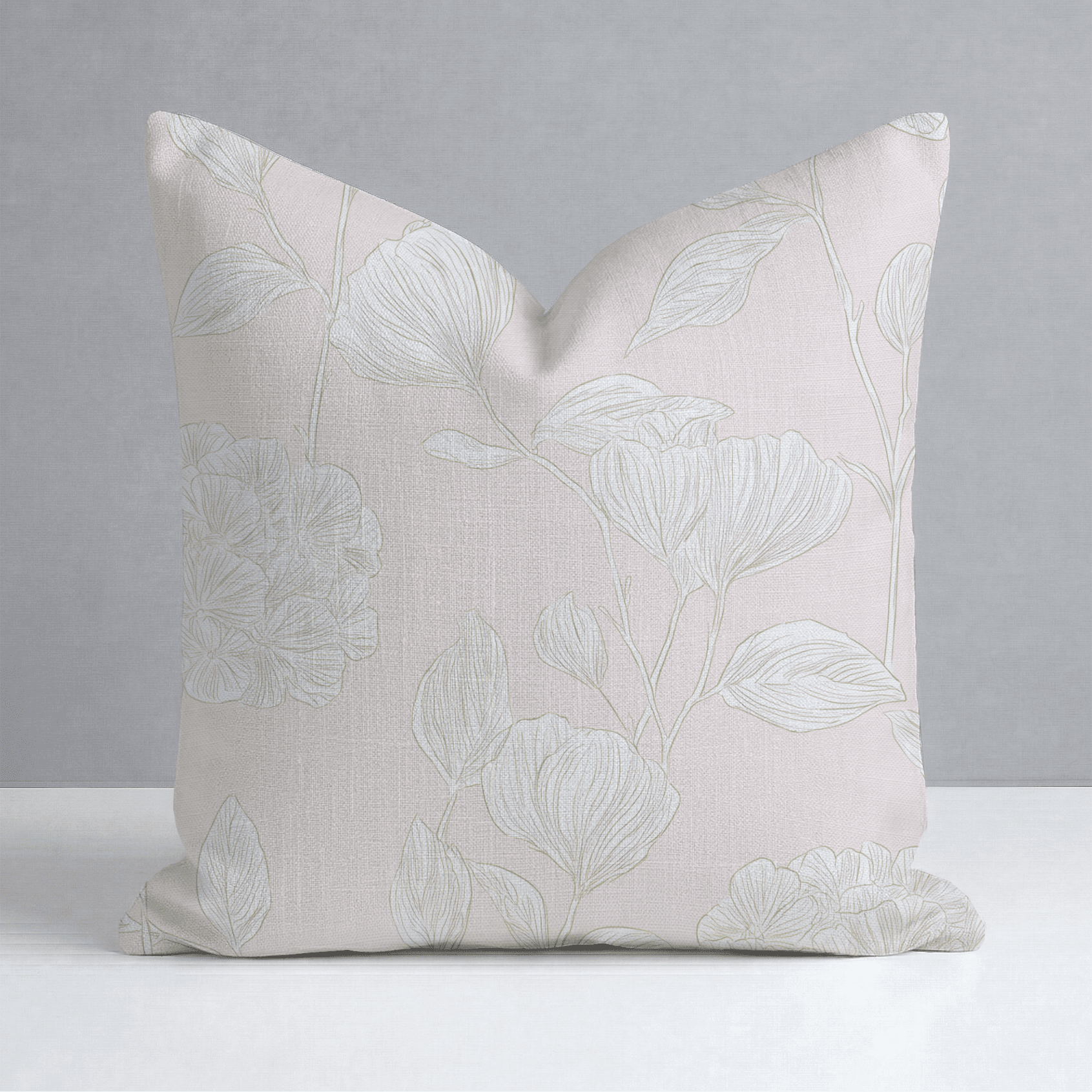 Blush Pink Throw Pillow - Benton Lane Home - Lemon Park