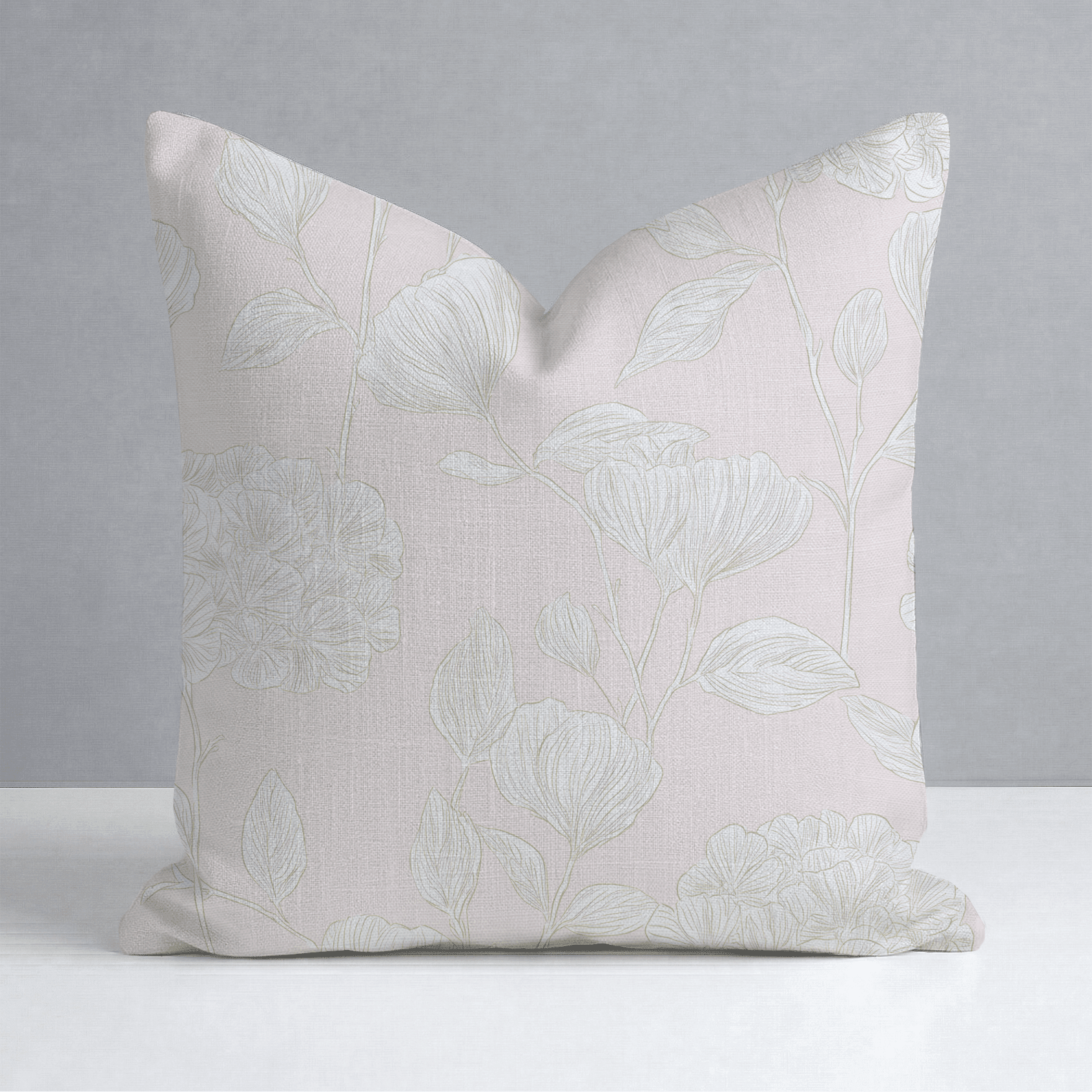 Blush Pink Throw Pillow - Benton Lane Home - Lemon Park