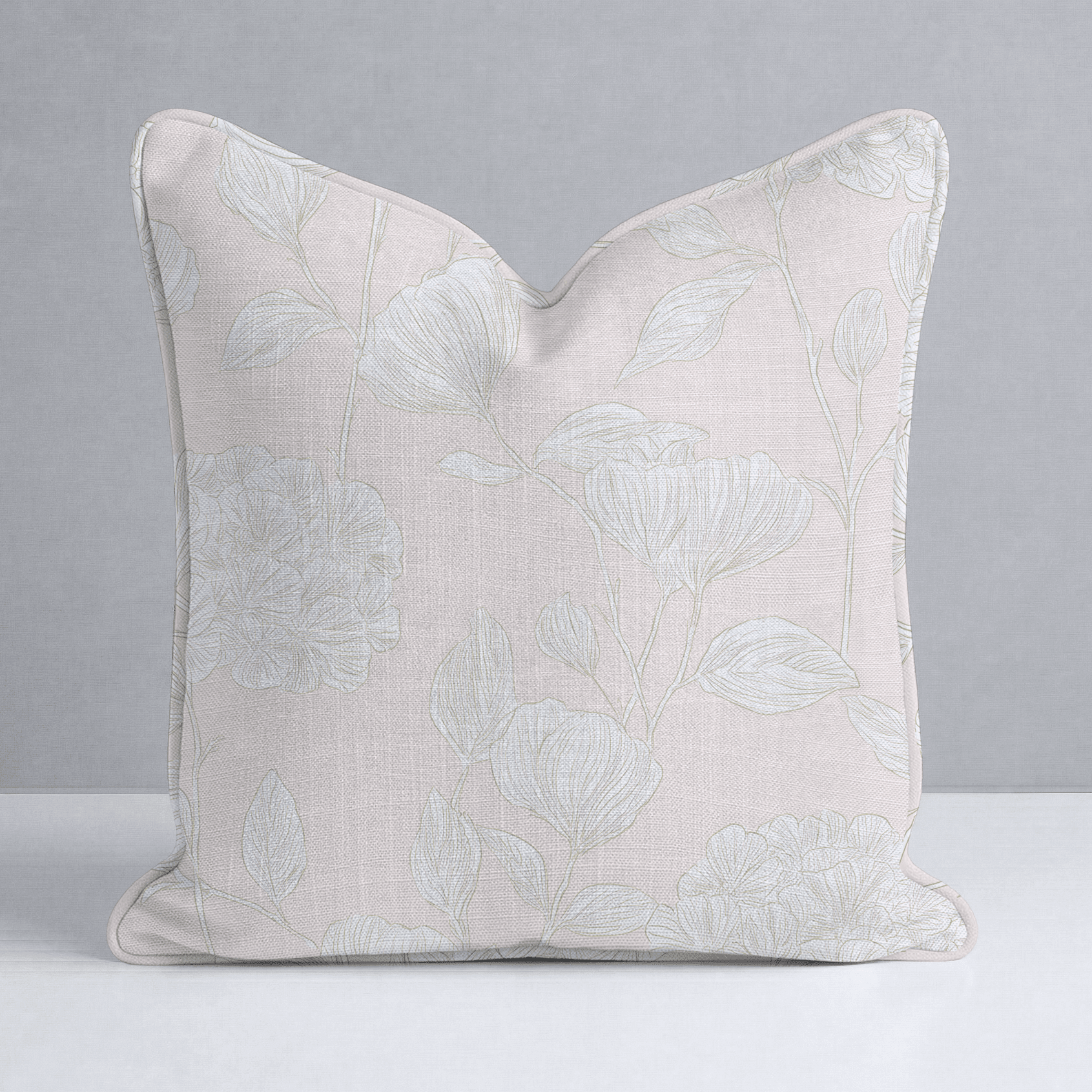 Blush Pink Throw Pillow - Benton Lane Home - Lemon Park