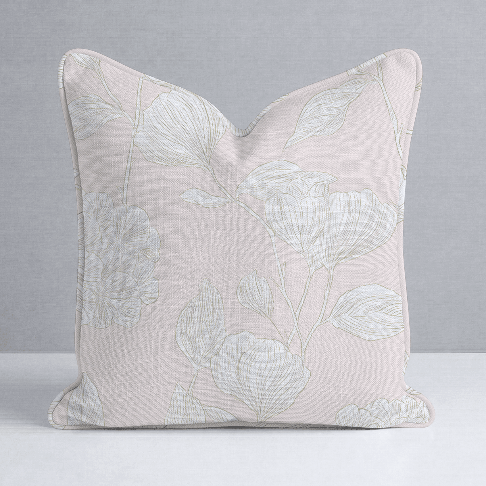 Blush Pink Throw Pillow - Benton Lane Home - Lemon Park