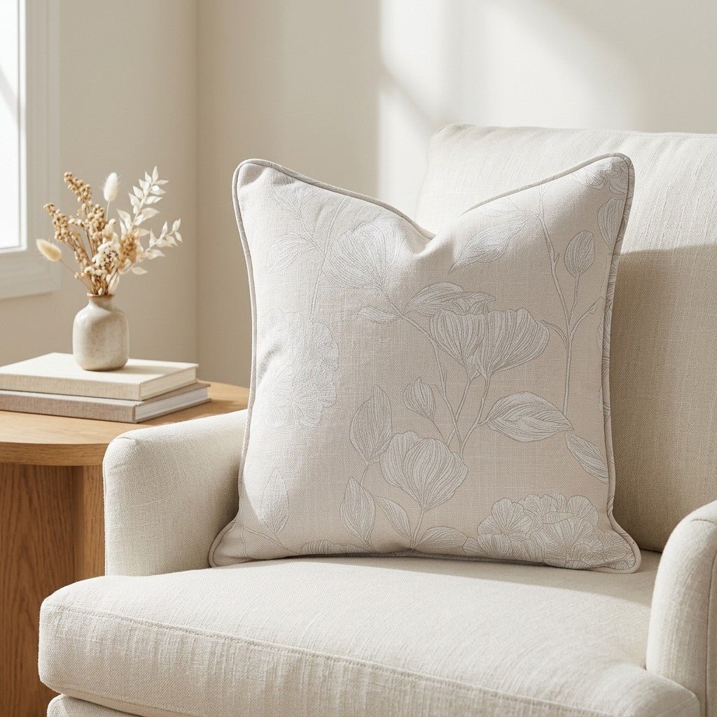 Blush Pink Throw Pillow - Benton Lane Home - Lemon Park