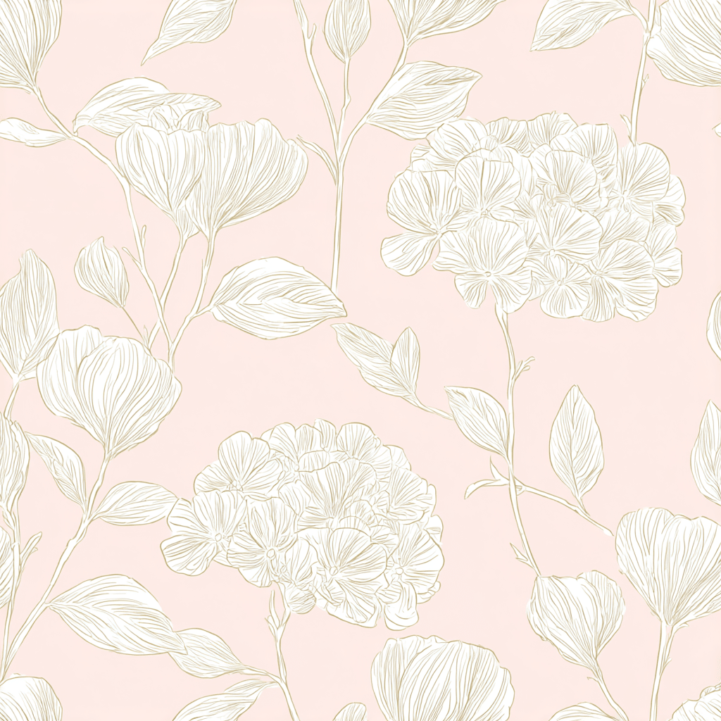Blush Pink Wallpaper - Lemon Park