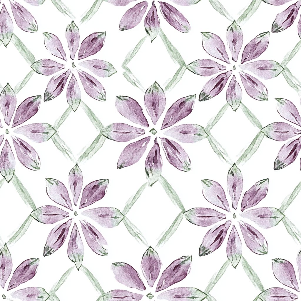 Blush Vines - Benton Lane Home - Painted Paper